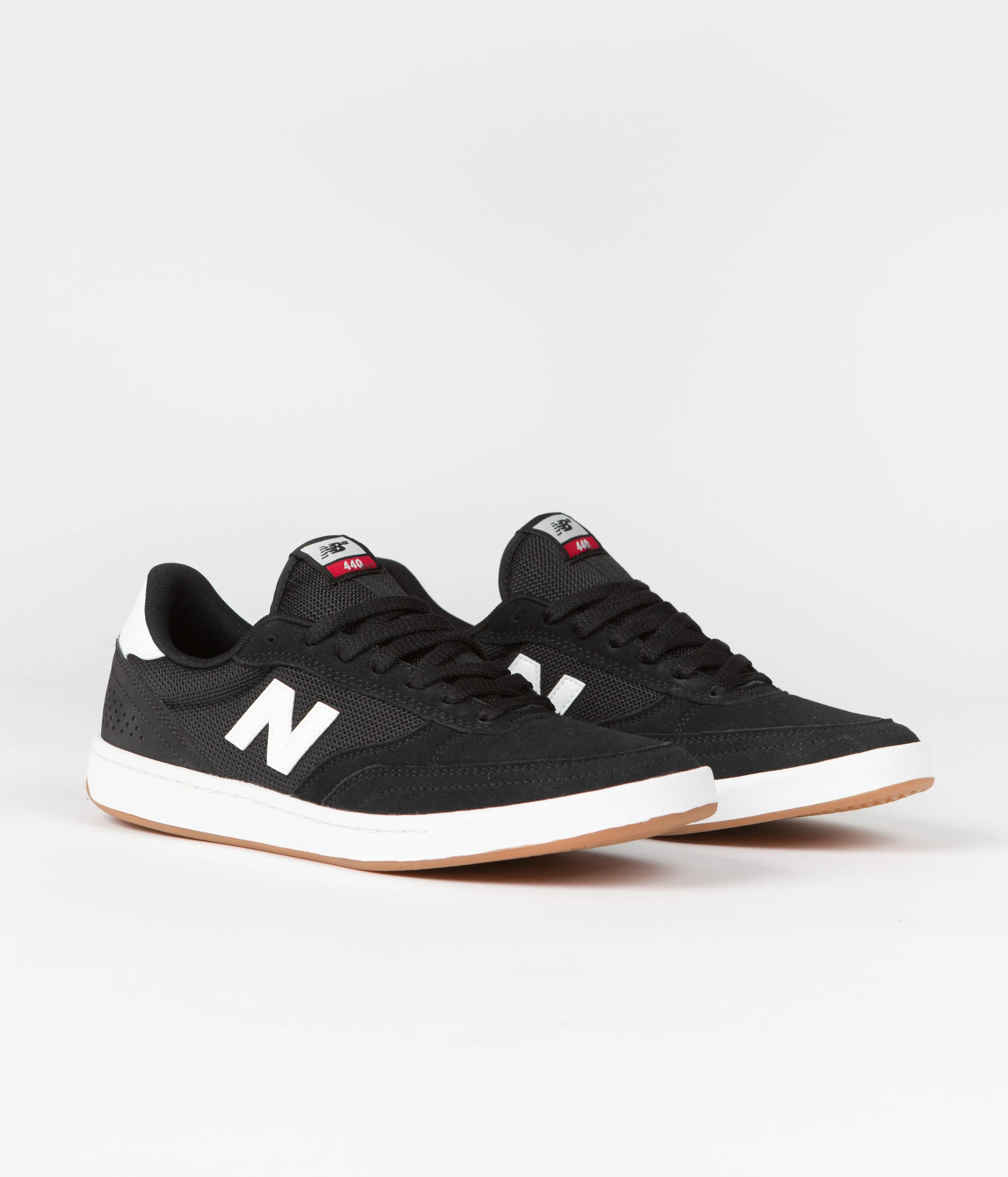 New Balance Numeric 440 Shoes - Black / White / Gum