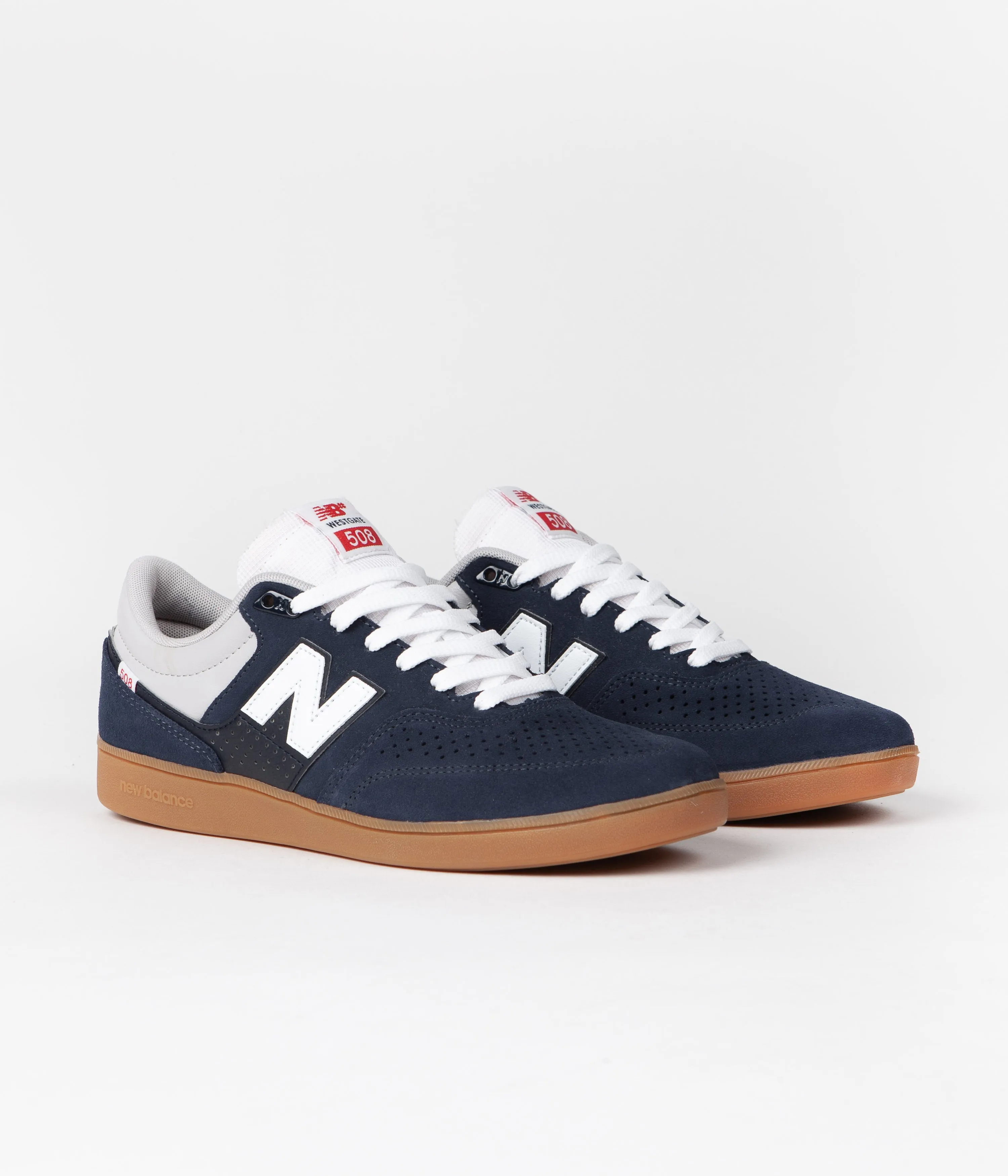 New Balance Numeric 508 Brandon Westgate Shoes - Navy / Gum