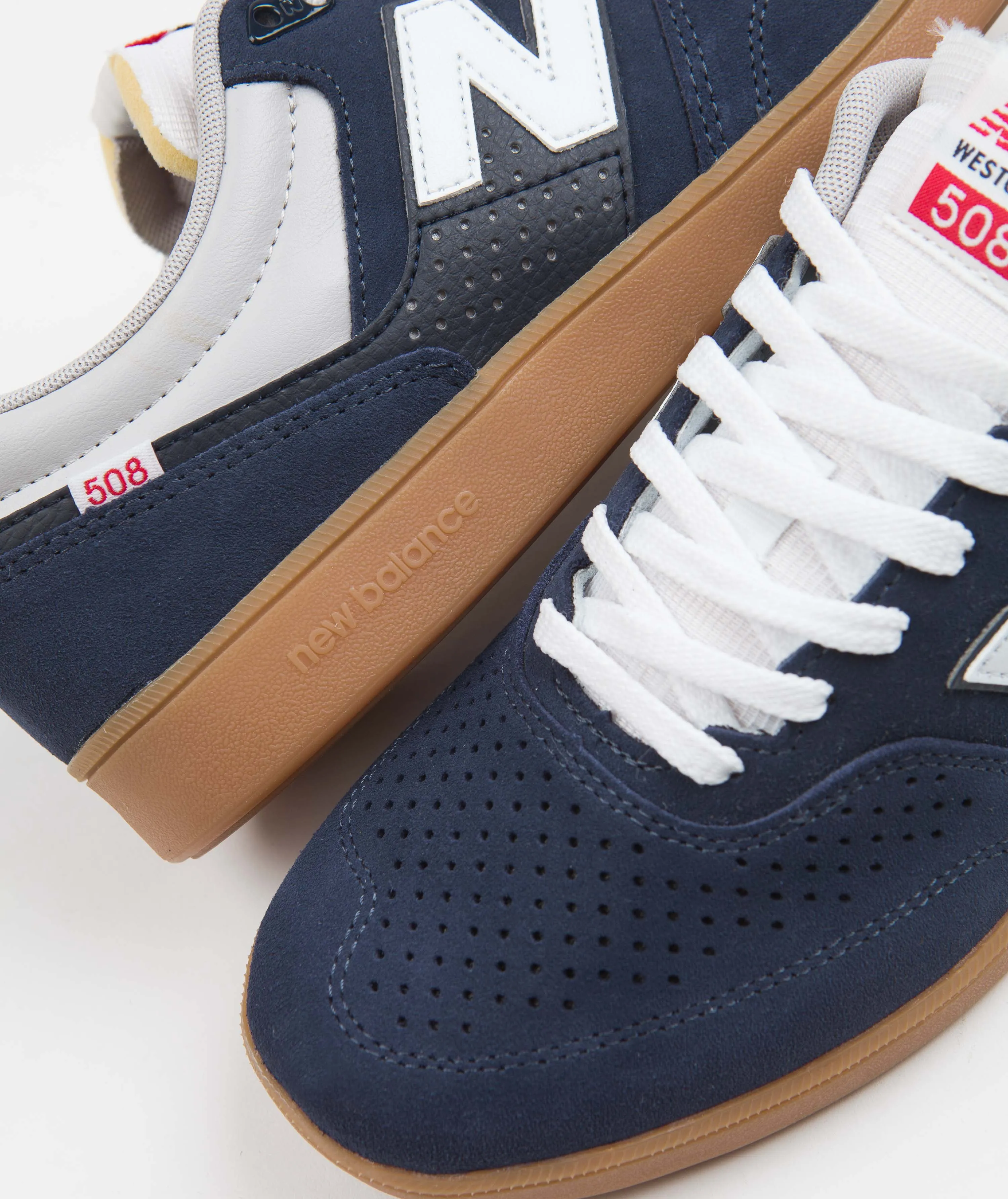 New Balance Numeric 508 Brandon Westgate Shoes - Navy / Gum