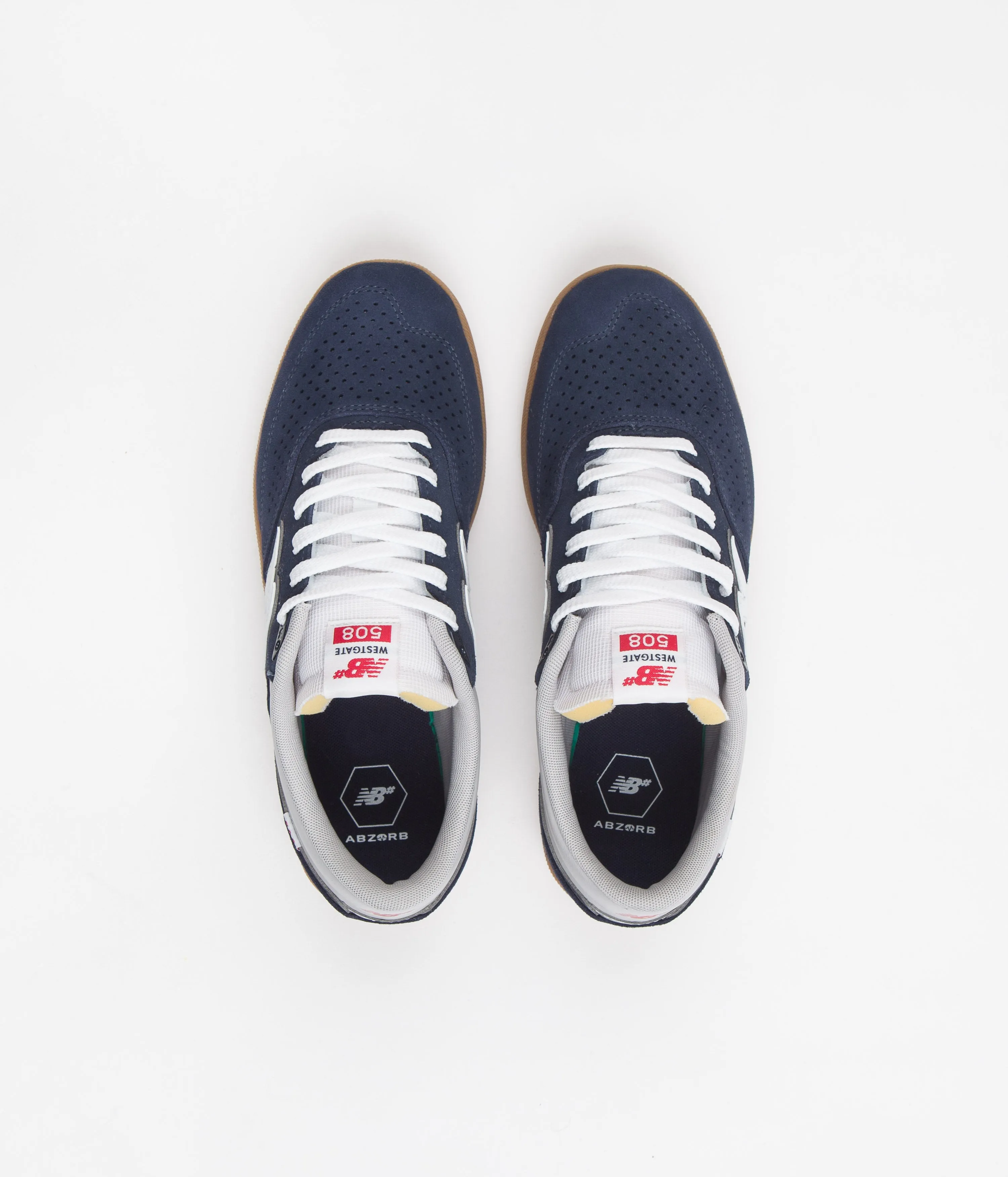 New Balance Numeric 508 Brandon Westgate Shoes - Navy / Gum