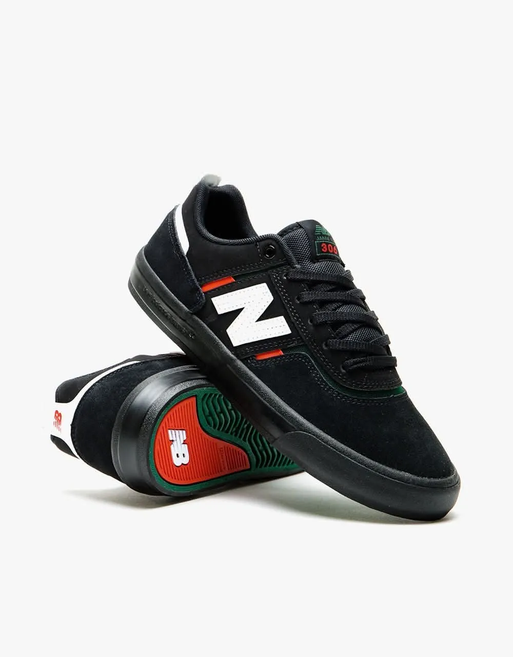 New Balance Numeric Jamie Foy 306 Skate Shoes - Black/Black