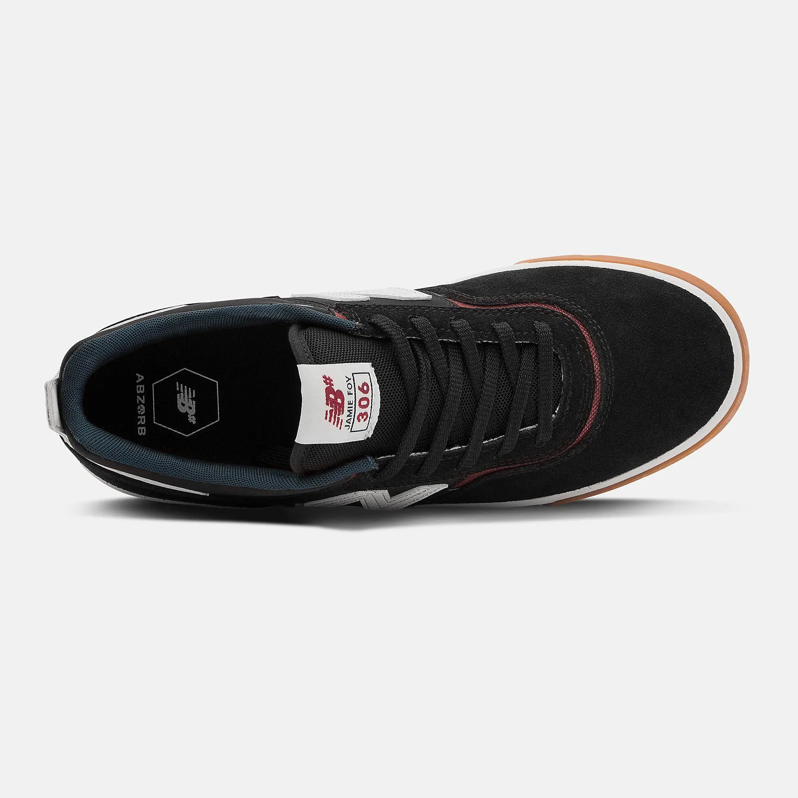 New Balance Numeric Jamie Foy 306 Skateboard Shoe - Black/Rust