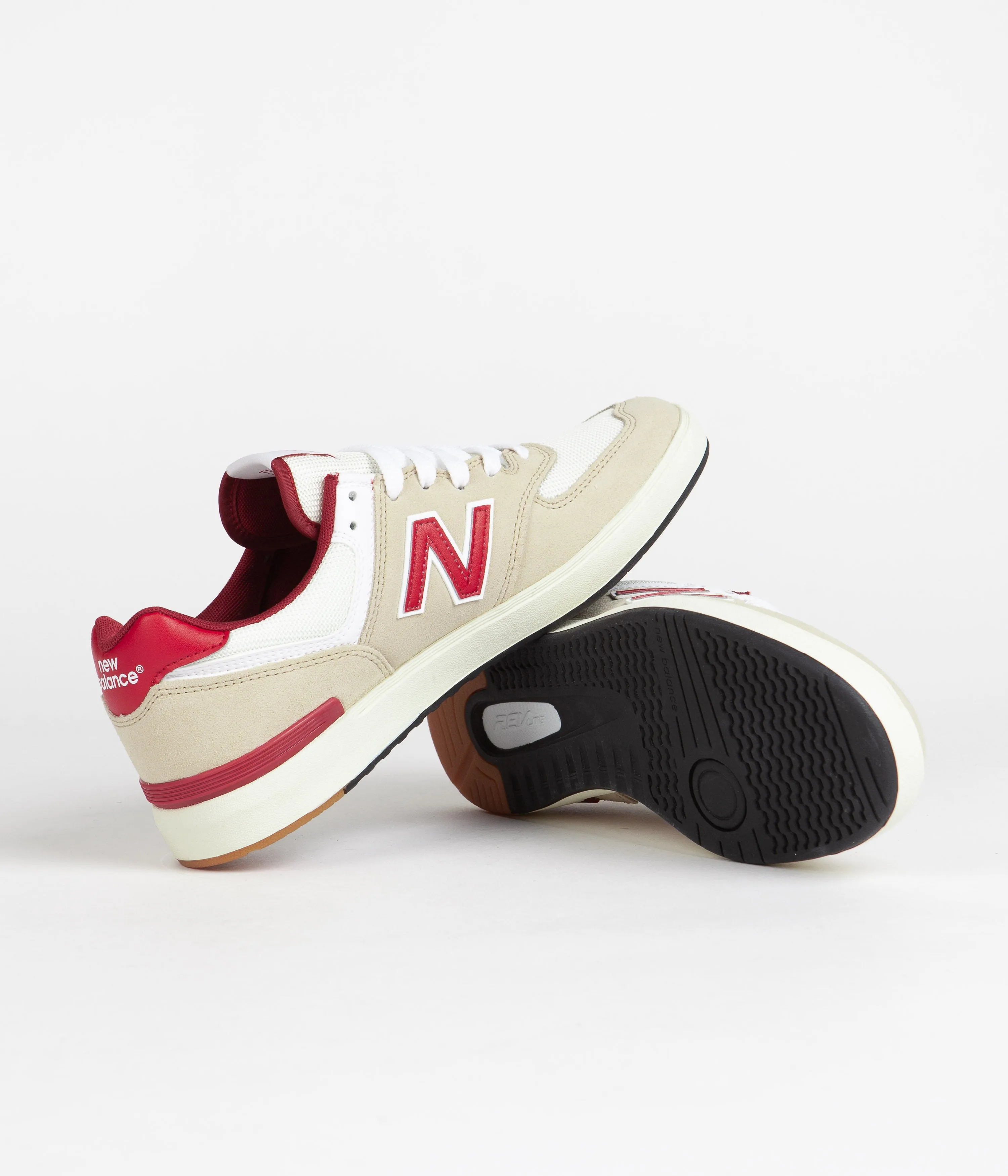 New Balance Numeric Pro Court 574 Shoes - Tan