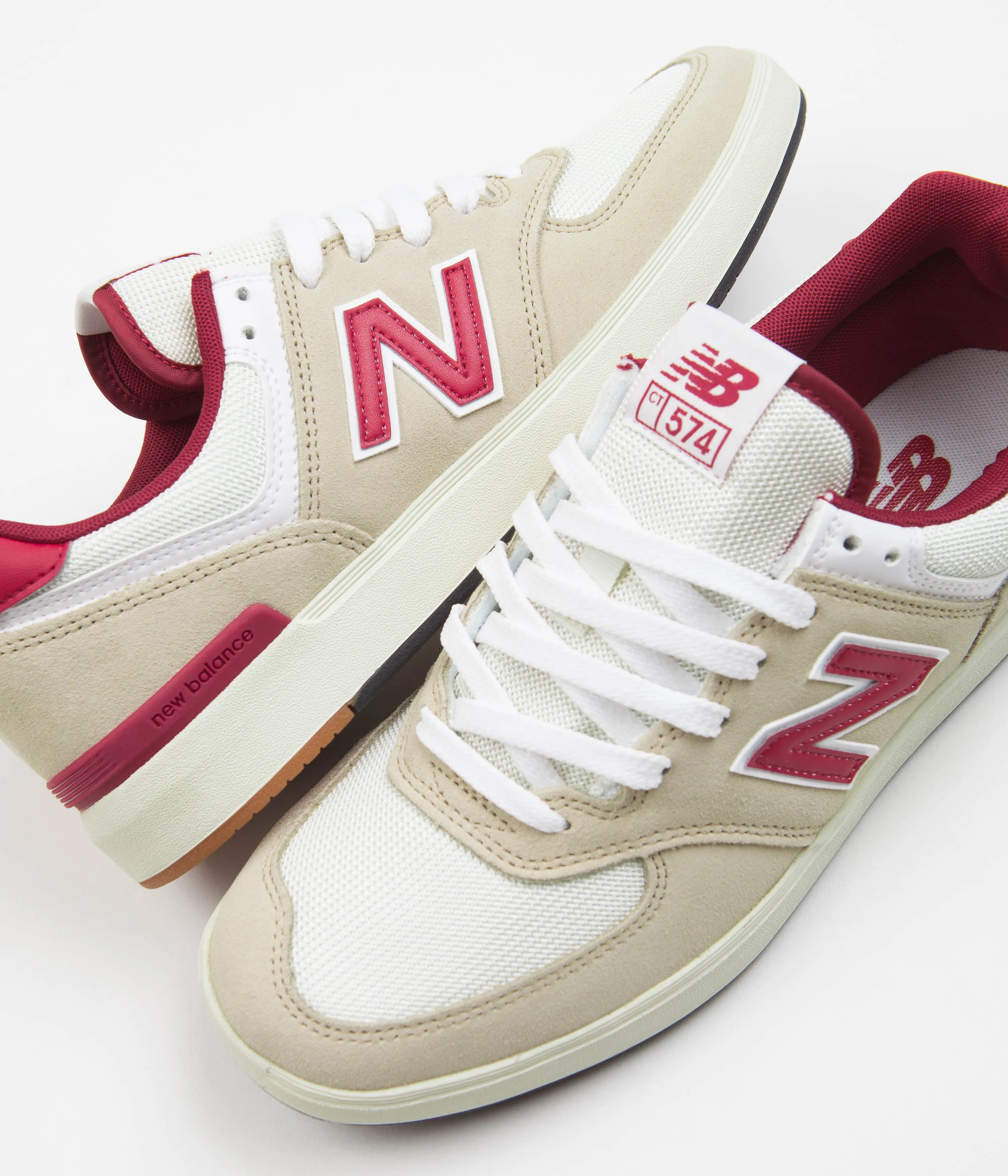 New Balance Numeric Pro Court 574 Shoes - Tan