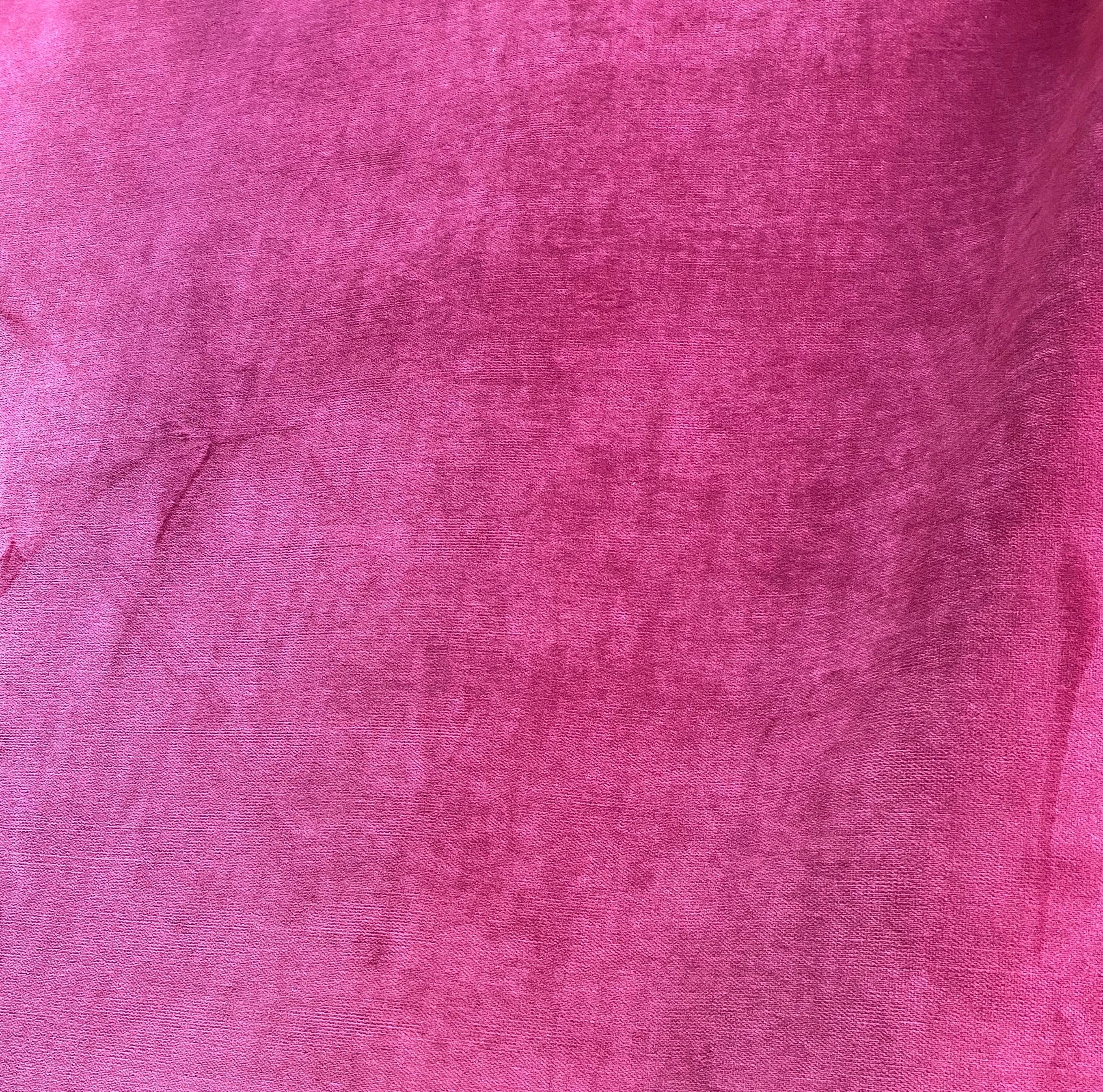 NEW Designer Upholstery Heavyweight Velvet Fabric - Fuchsia