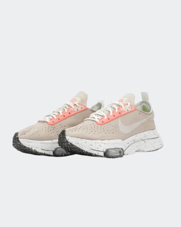 Nike Air Zoom Type Crater Women Lifestyle Shoes Cream/White