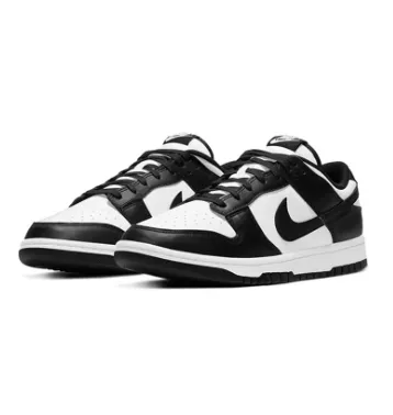 Nike Dunk Retro Black White Men Women Skateboarding Shoes Classics Genuine leather Non-slip Comfortable Sb Running Sneakers