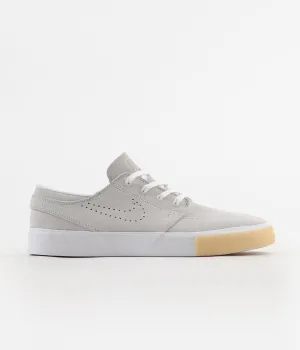 Nike SB Janoski Remastered Shoes - White / White - Vast Grey - Gum Yellow