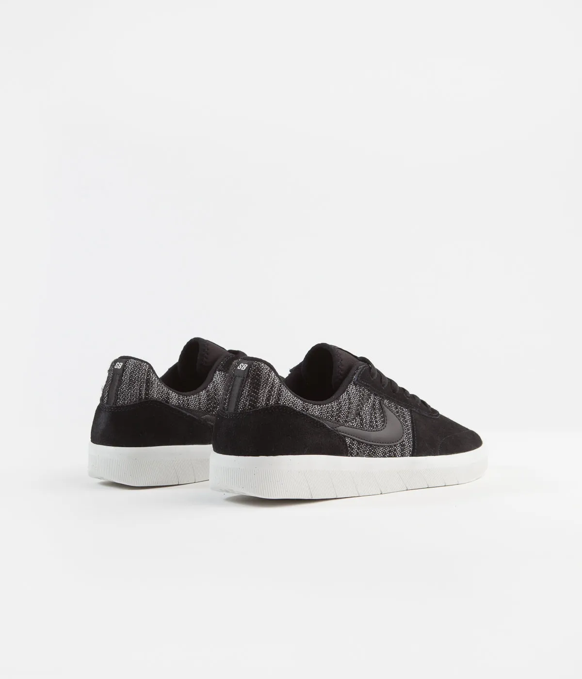 Nike SB Team Classic Premium Shoes - Black / Black - Summit White