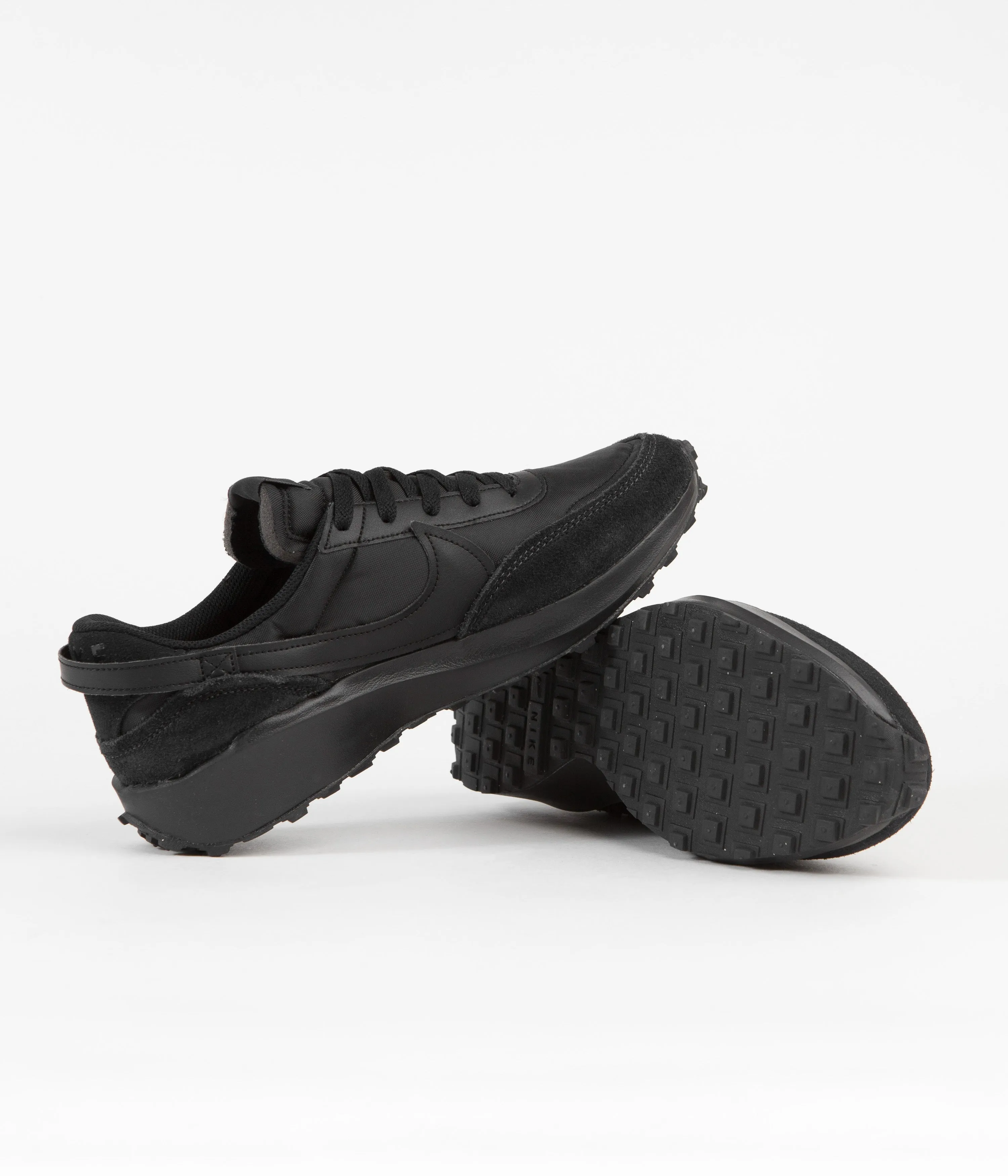 Nike Waffle Debut Shoes - Black / Black - Off Noir - Anthracite