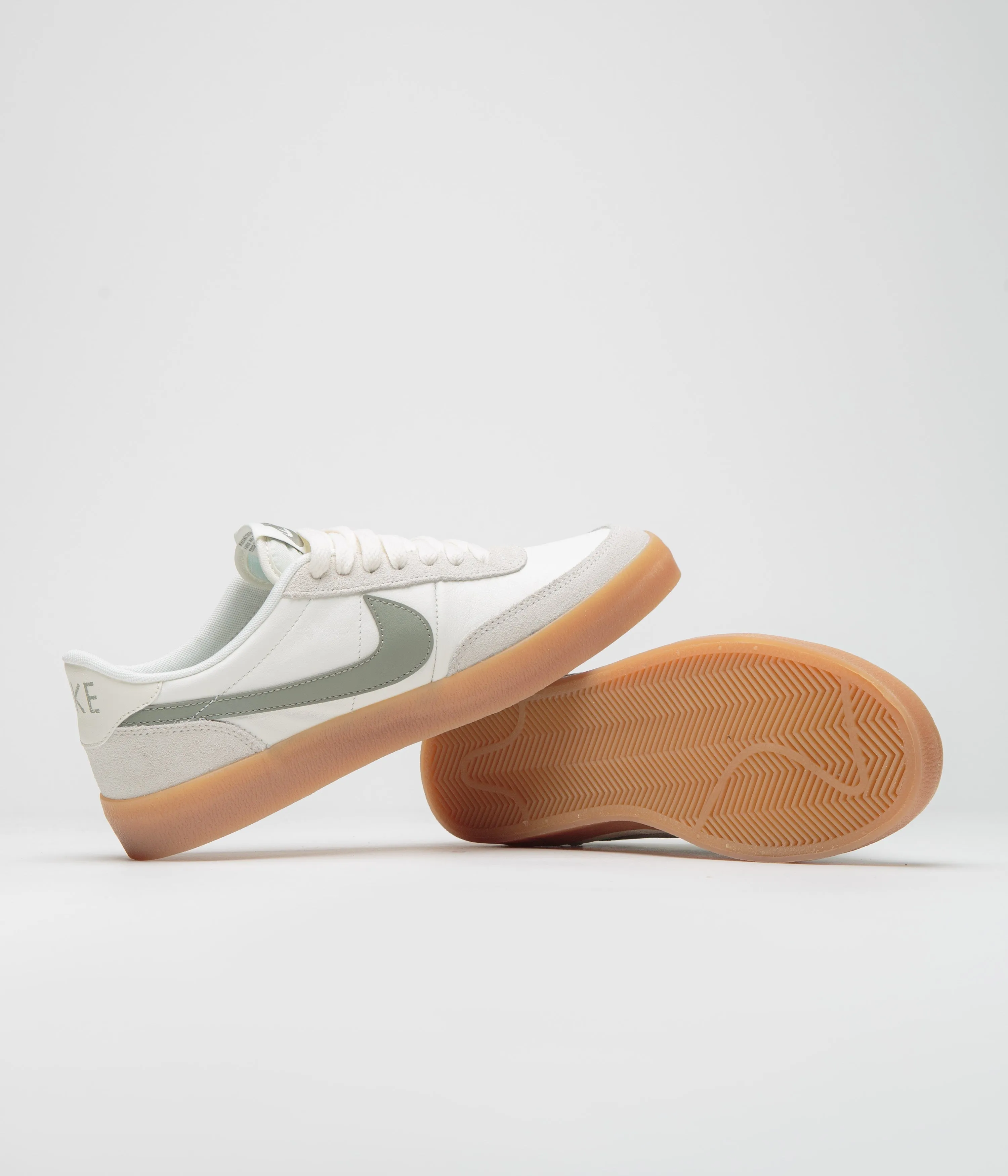 Nike Womens Killshot 2 Shoes - Sail / Light Army - Gum Yellow