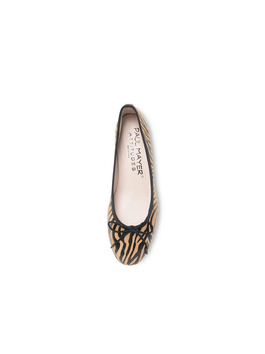 Noble Zebra Print Wedge