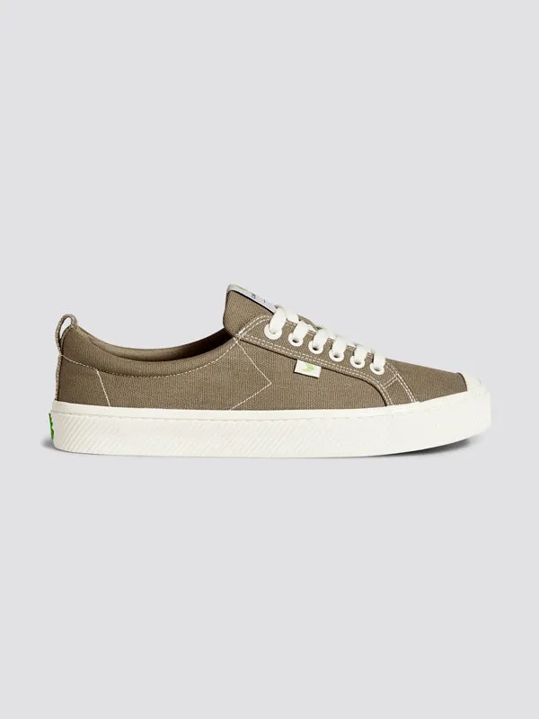 OCA Low Men's Shoes: Burnt Sand and Contrast Thread