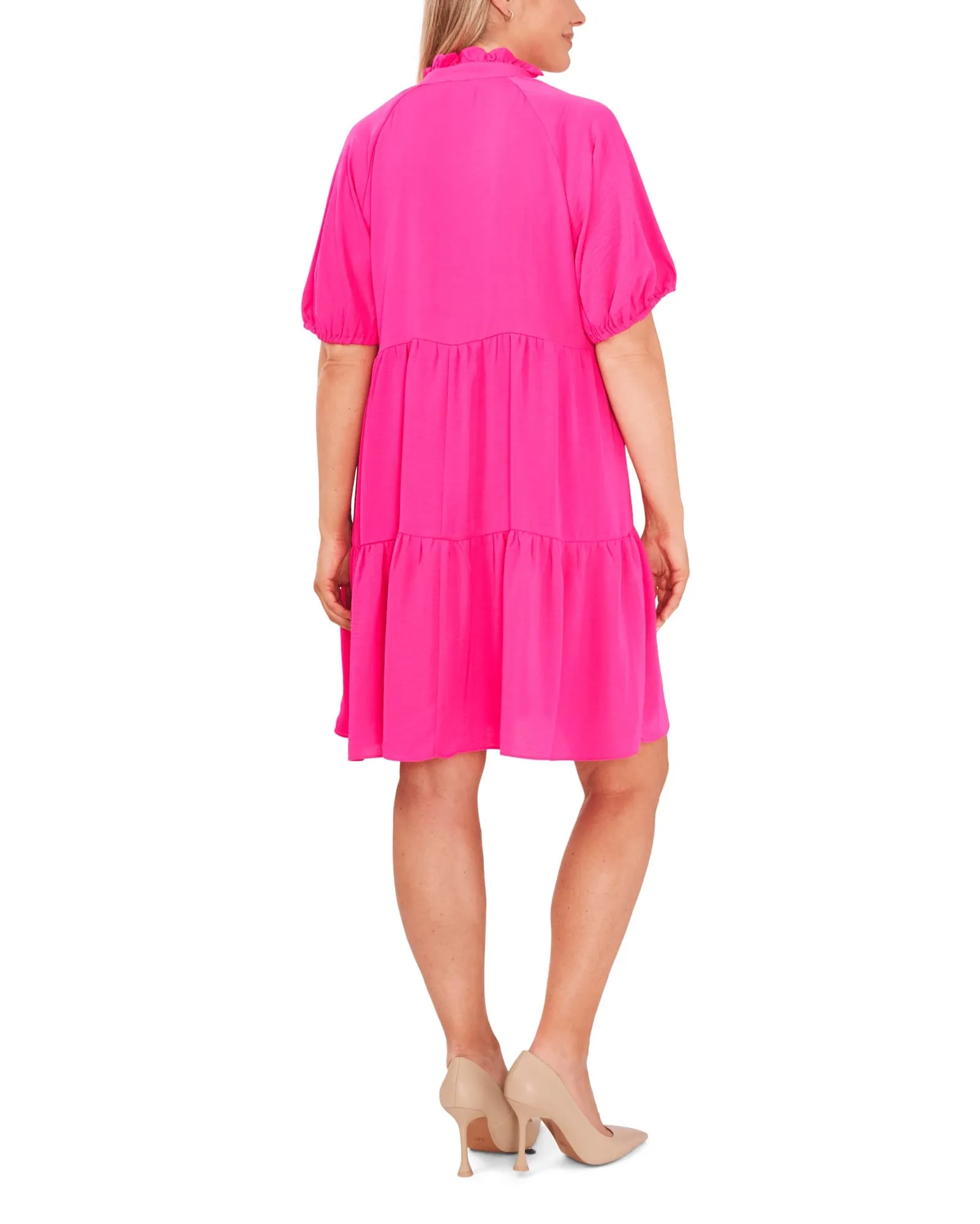 Odette Tiered Dress | BRIGHT ROSE