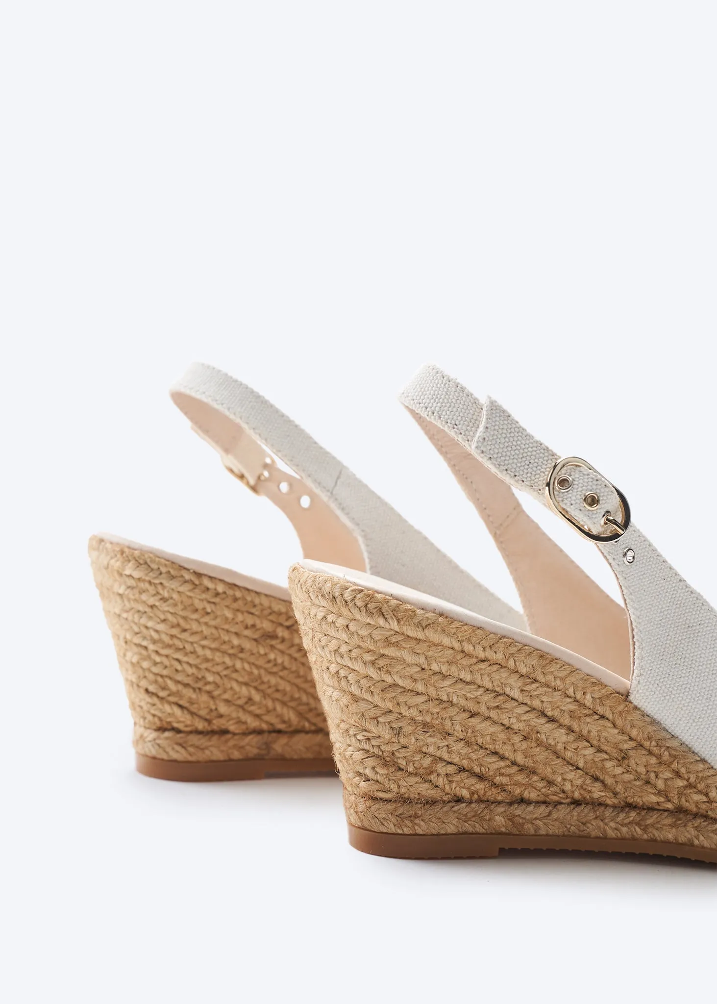 Palomera Limited Edition Canvas Espadrille Wedges