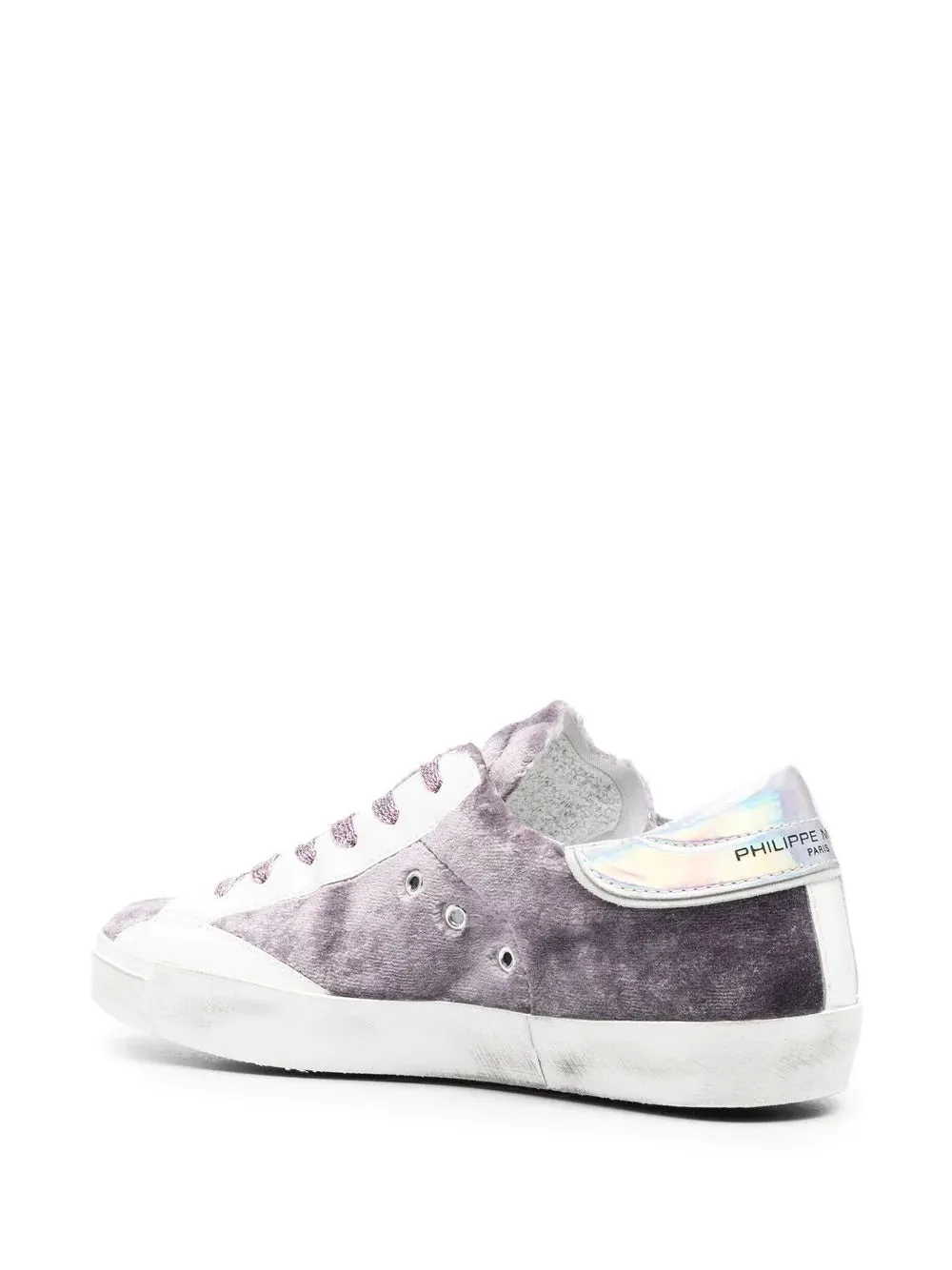 Philippe Model Paris Prsx low-top sneakers Velour Velvet in Violet