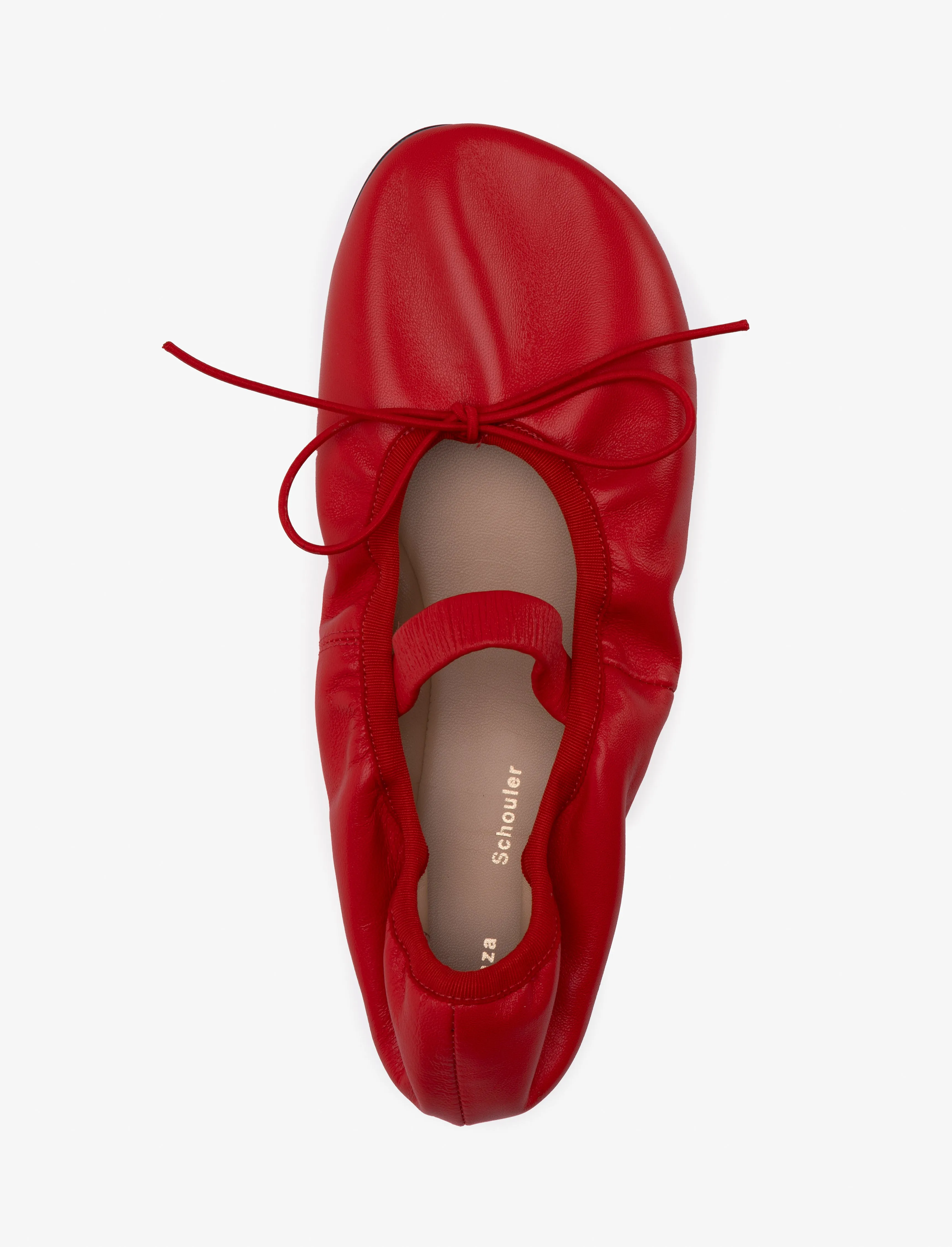 Proenza Schouler Glove Mary Jane Ballet Flats - Red