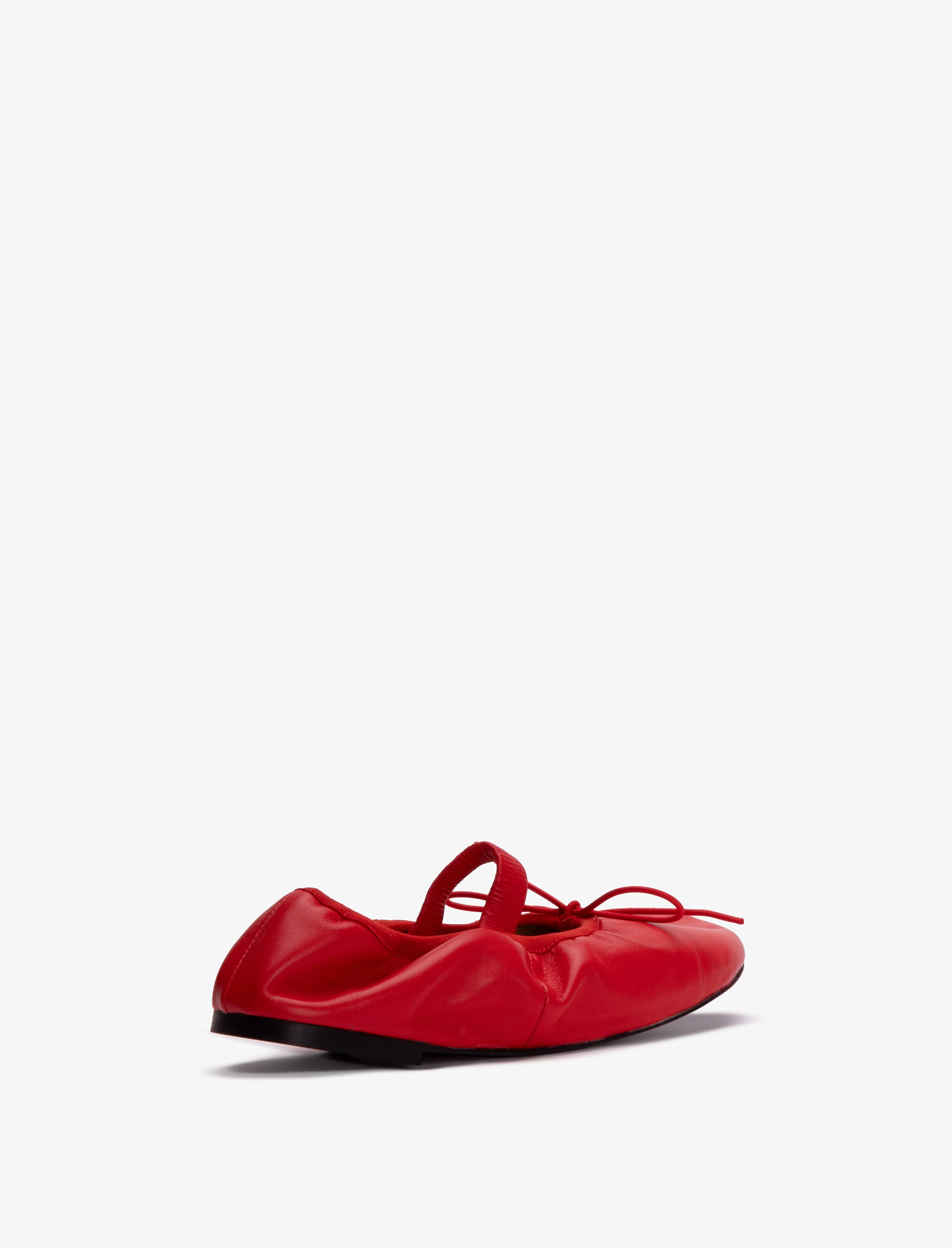 Proenza Schouler Glove Mary Jane Ballet Flats - Red