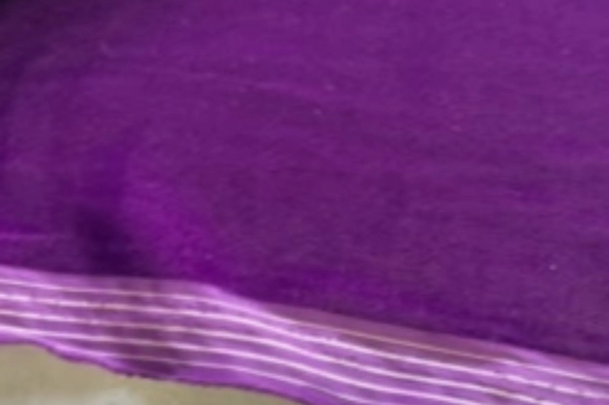 PURPLE  - Micro Velvet  Fabric -  Fine and Lightweight - 112 cms - 180 gsm - For Crafts, Costume, Toys and Theatre