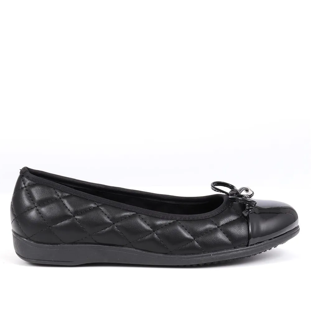 Quilted Ballet Pumps  - WBINS39122 / 325 508