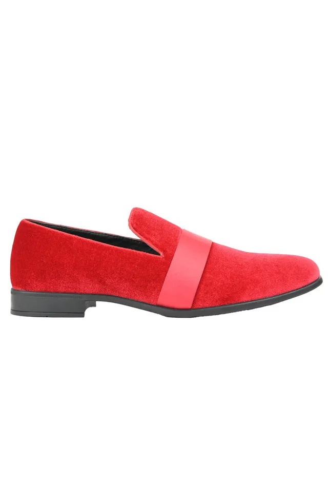 "Knight" Red Tuxedo Shoes