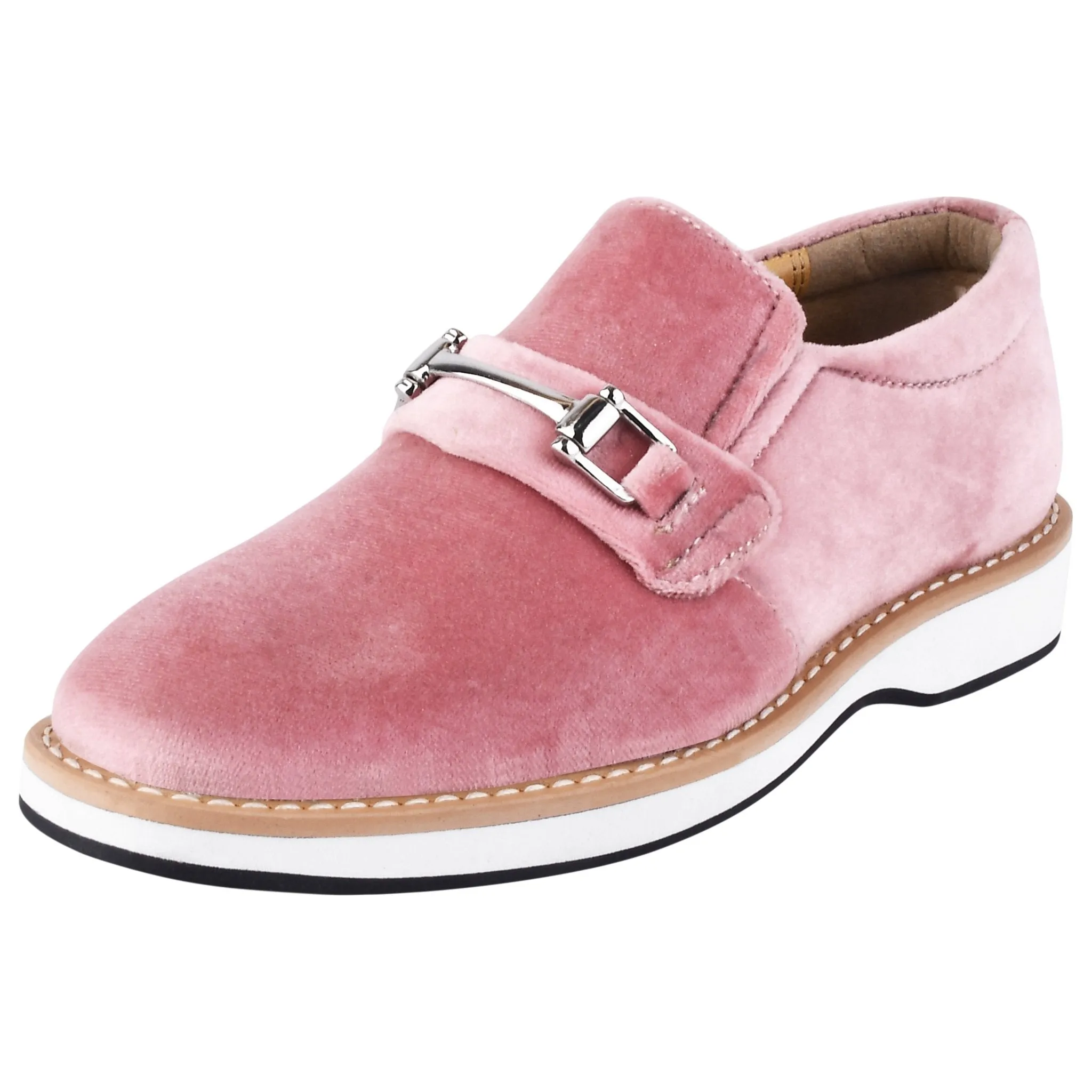 Rachel Kids Velvet Buckle semi casual Loafer