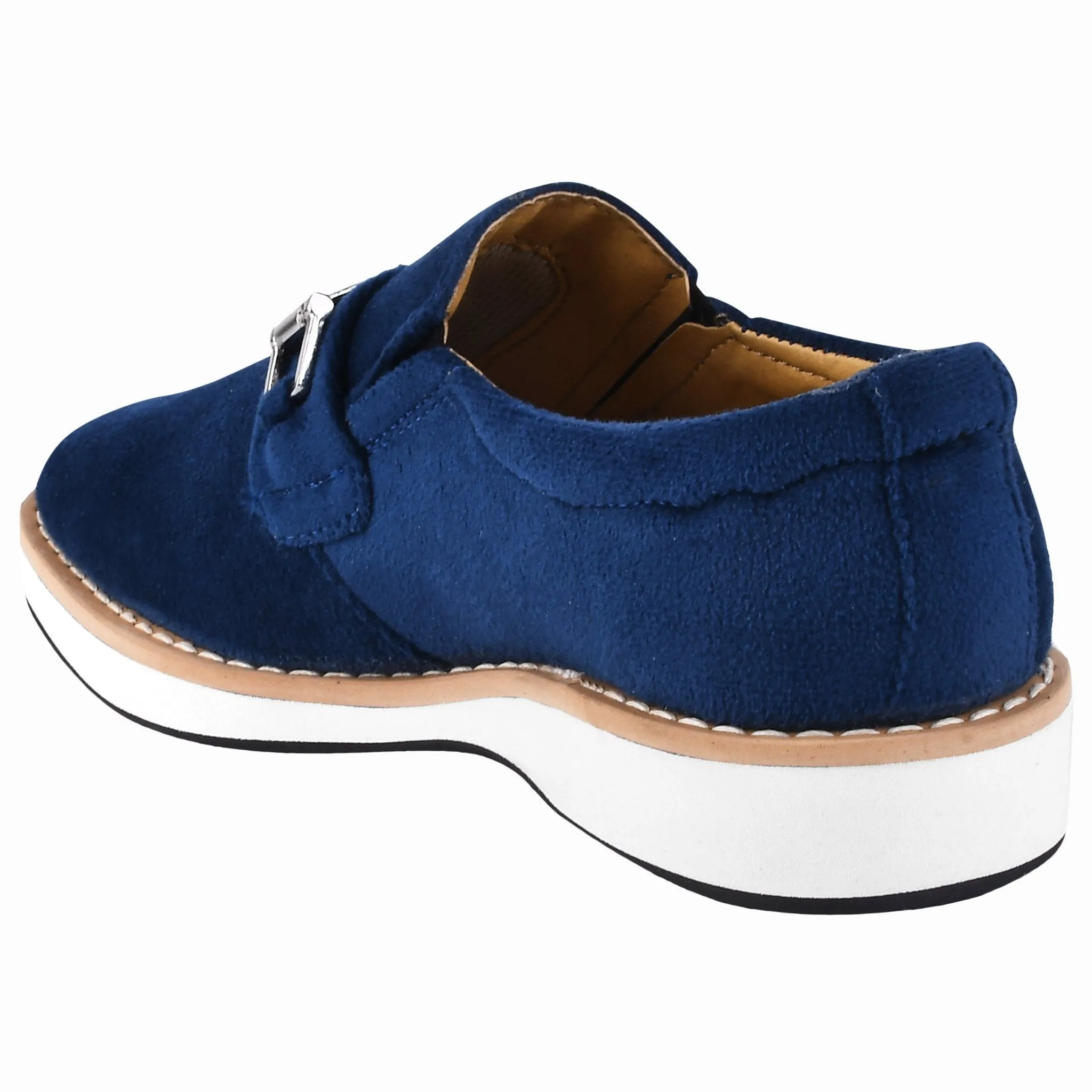 Rachel Kids Velvet Buckle semi casual Loafer