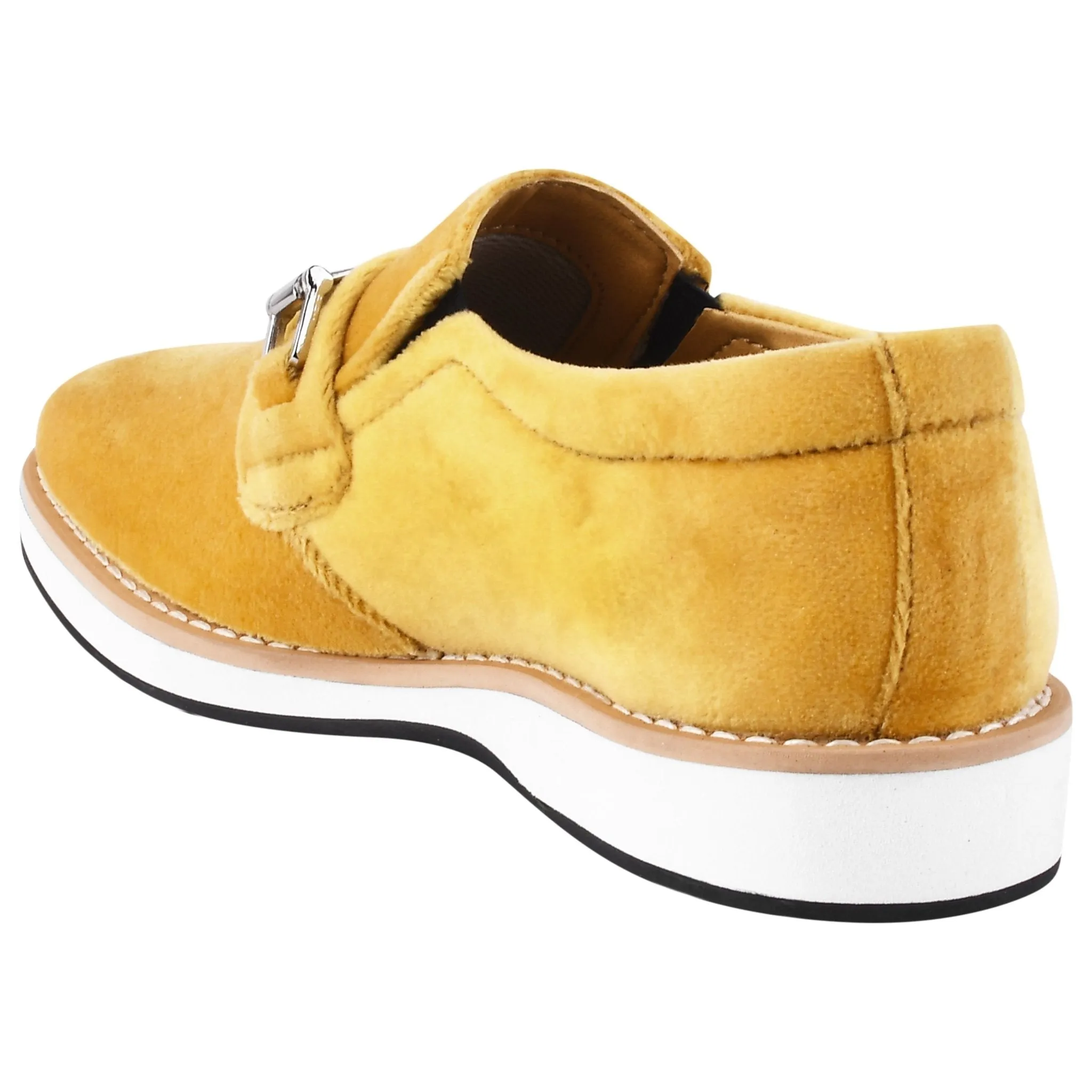 Rachel Kids Velvet Buckle semi casual Loafer