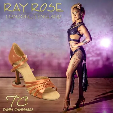 Ray Rose Latin Dance Shoe 824-X TANIA Xtra