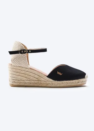 Reus Canvas Espadrille Wedges