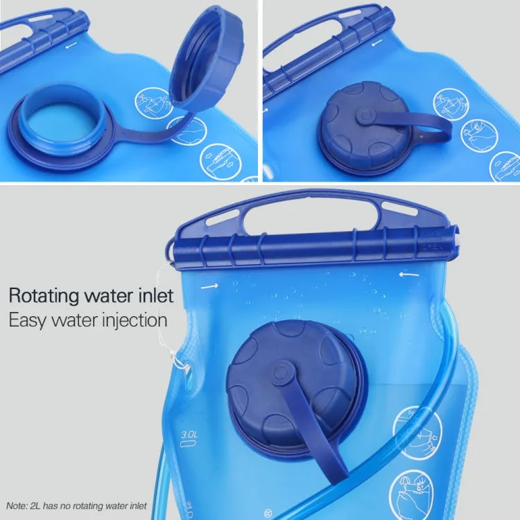 Rhinowalk Cycling Water Bag 2L/3L Full Opening Outdoor Drinking Water Bag Drinking Equipment, Colour: RK18103 blue 3L