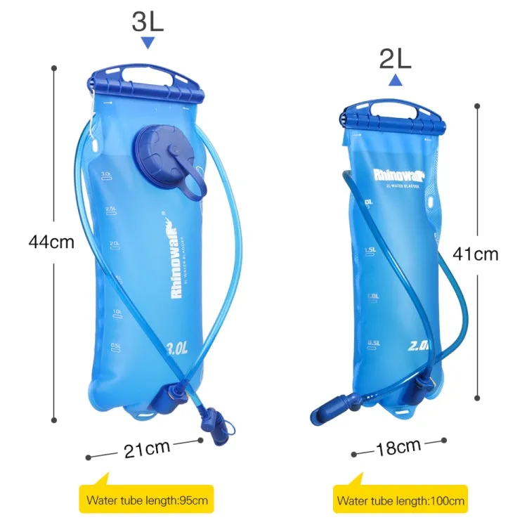 Rhinowalk Cycling Water Bag 2L/3L Full Opening Outdoor Drinking Water Bag Drinking Equipment, Colour: RK18103 blue 3L