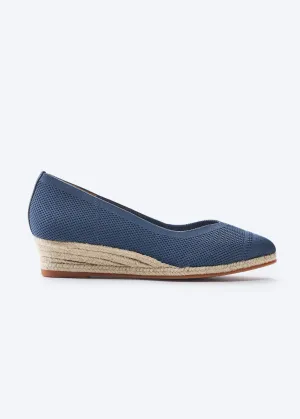 Riba Elastic Espadrille Wedges