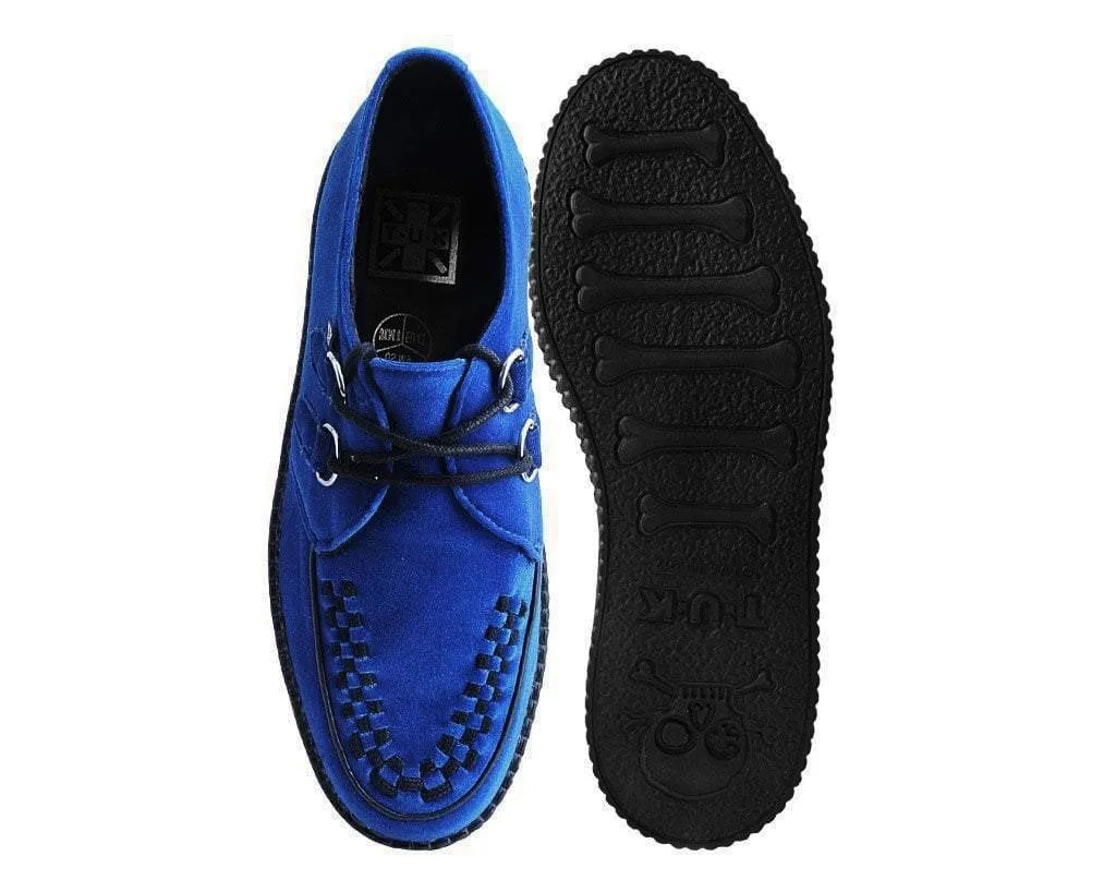 Royal Blue Velvet Viva Mondo Creeper