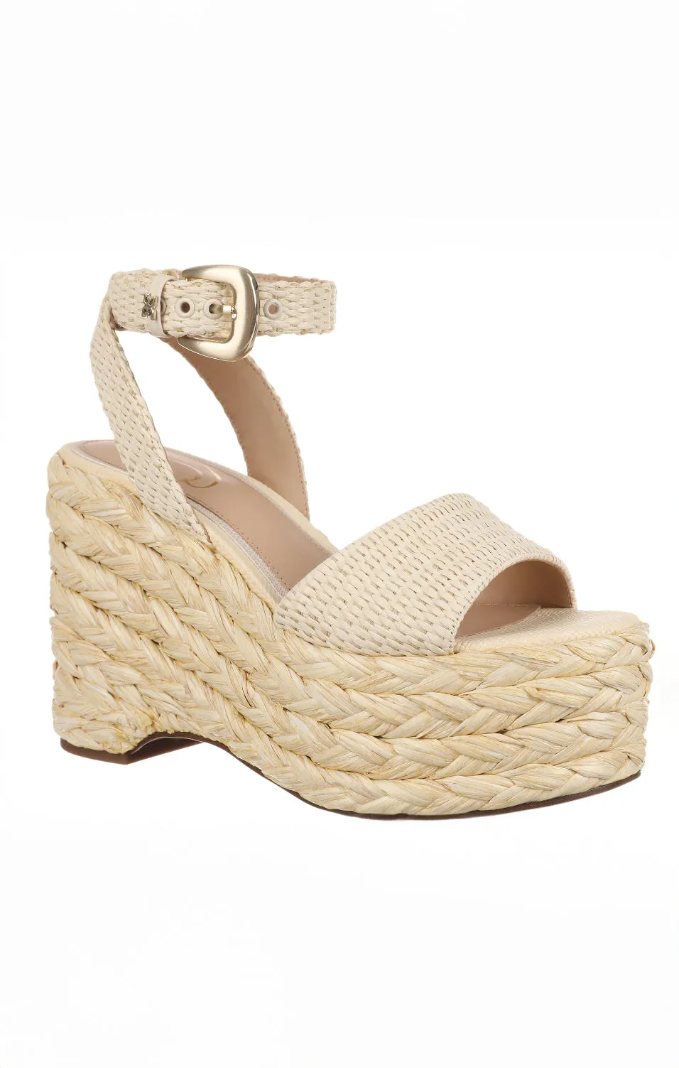 Sam Edelman April Platform Sandal ~ Linen