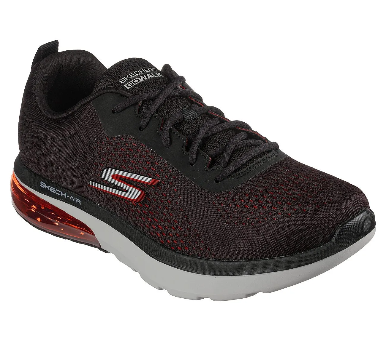 SKECHERS GO WALK AIR 2.0 - ENTERPRISE - 216241 - BKRD