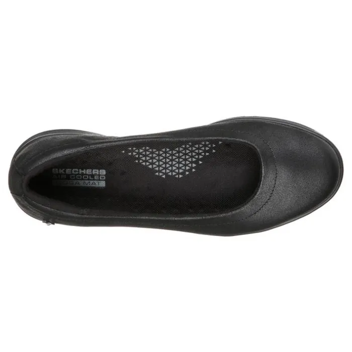 Skechers Womens Ballet Flat On The Go Dreamy Nightout Black