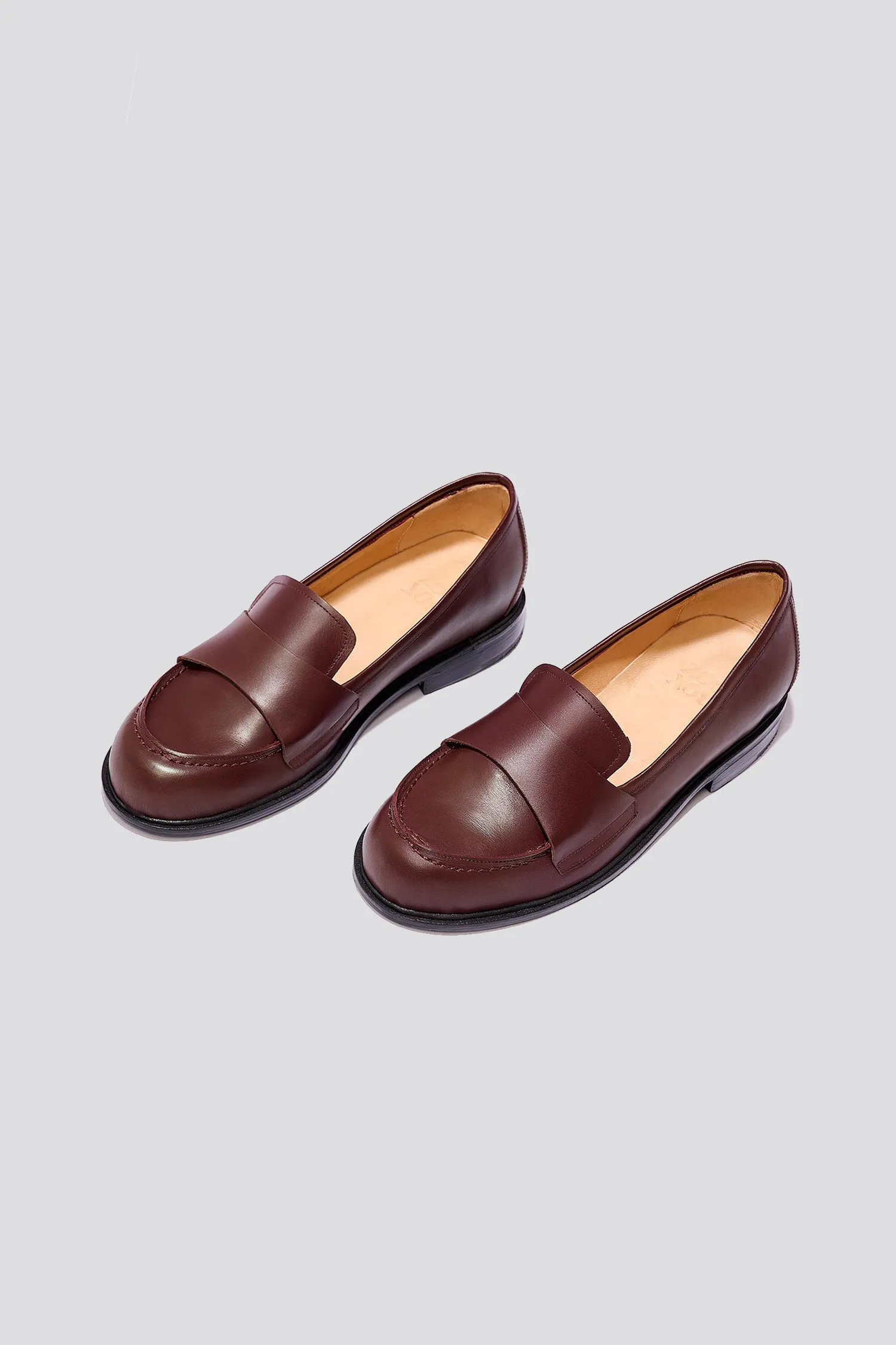 Sofia Loafer in Plum