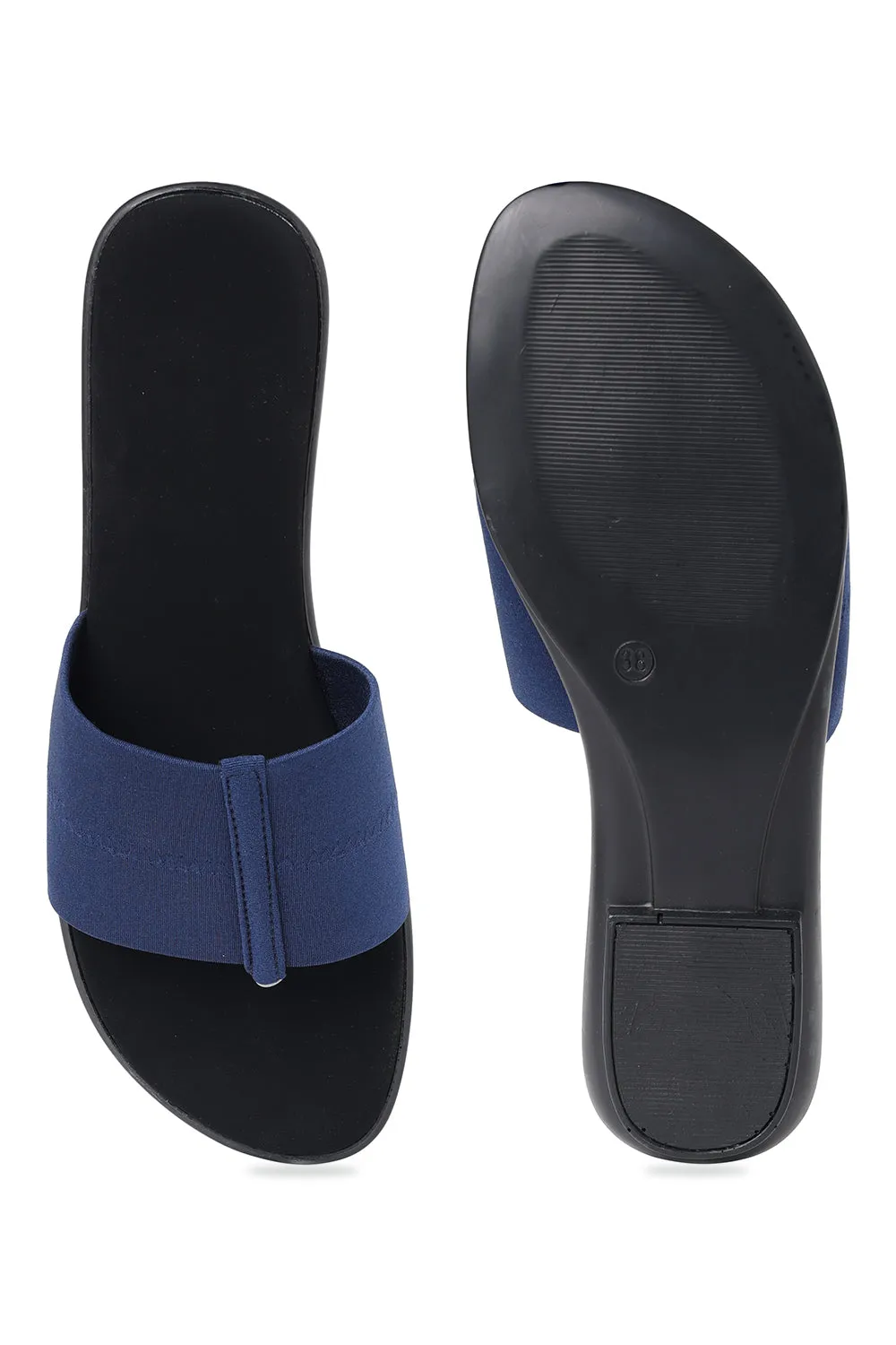 SOLES Toe Hold Comfy Flats