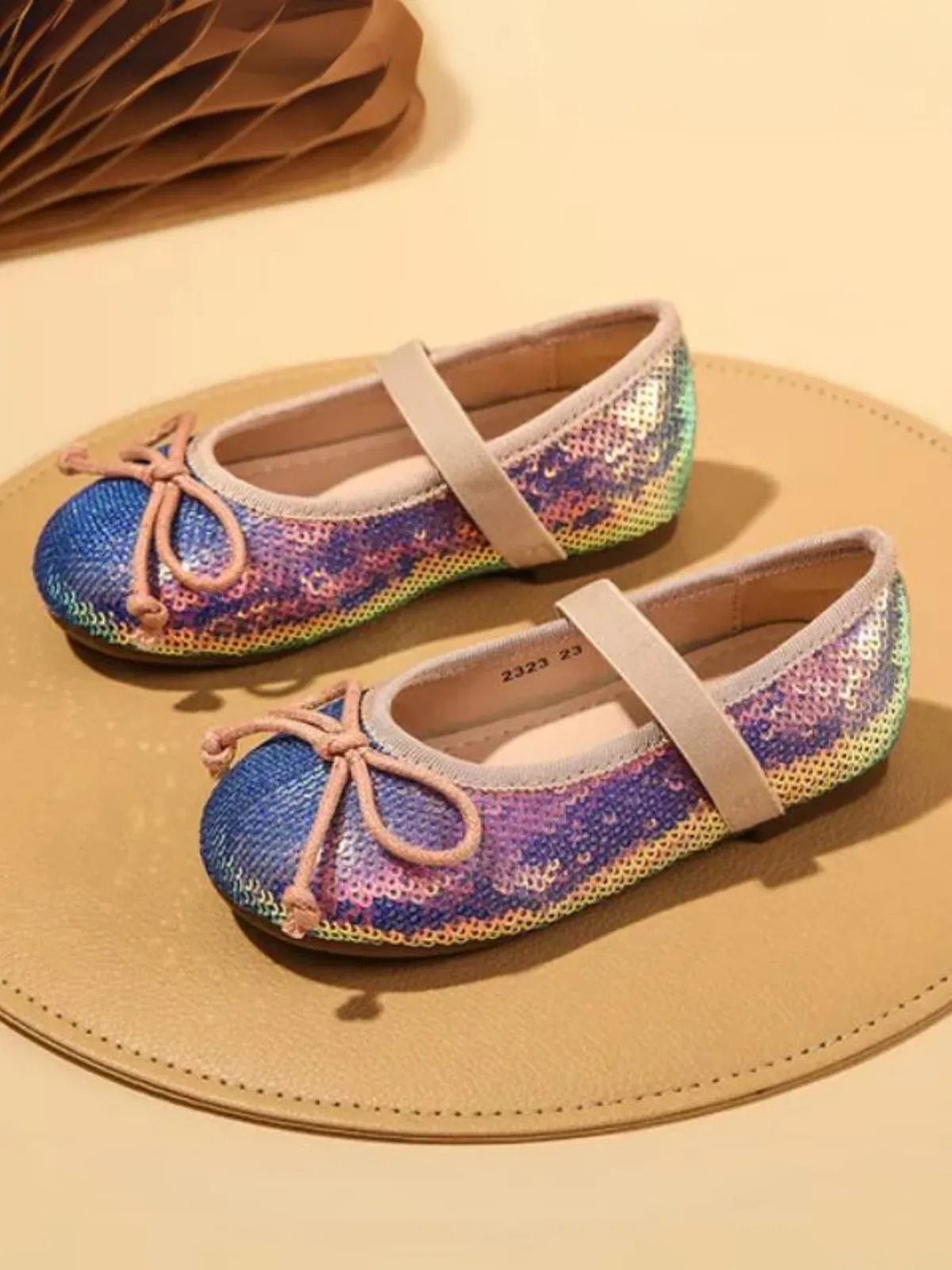 Star Dancer Sequin Ballet Flats By Liv And Mia