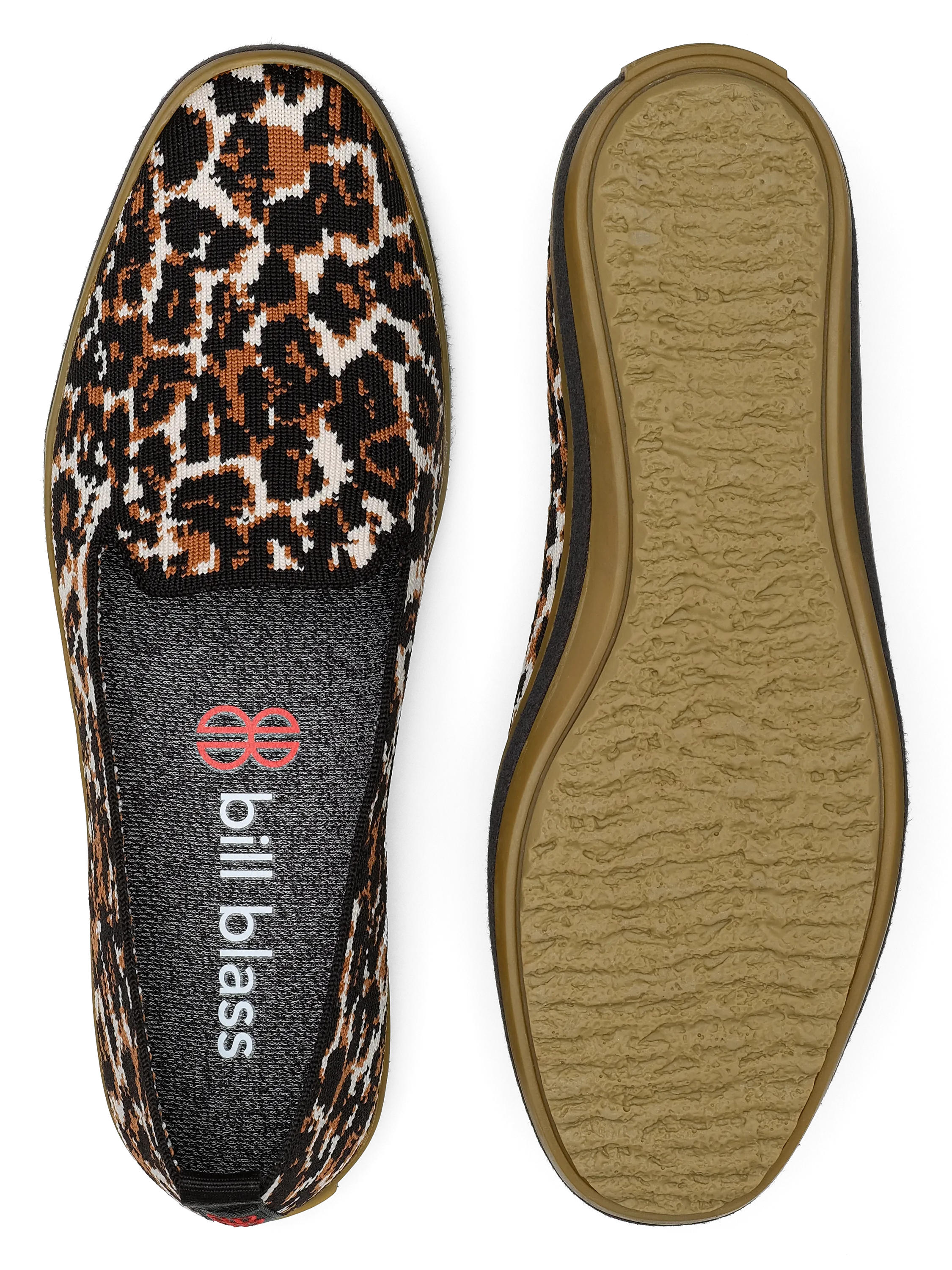 Sutton Knit Slip On - Leopard