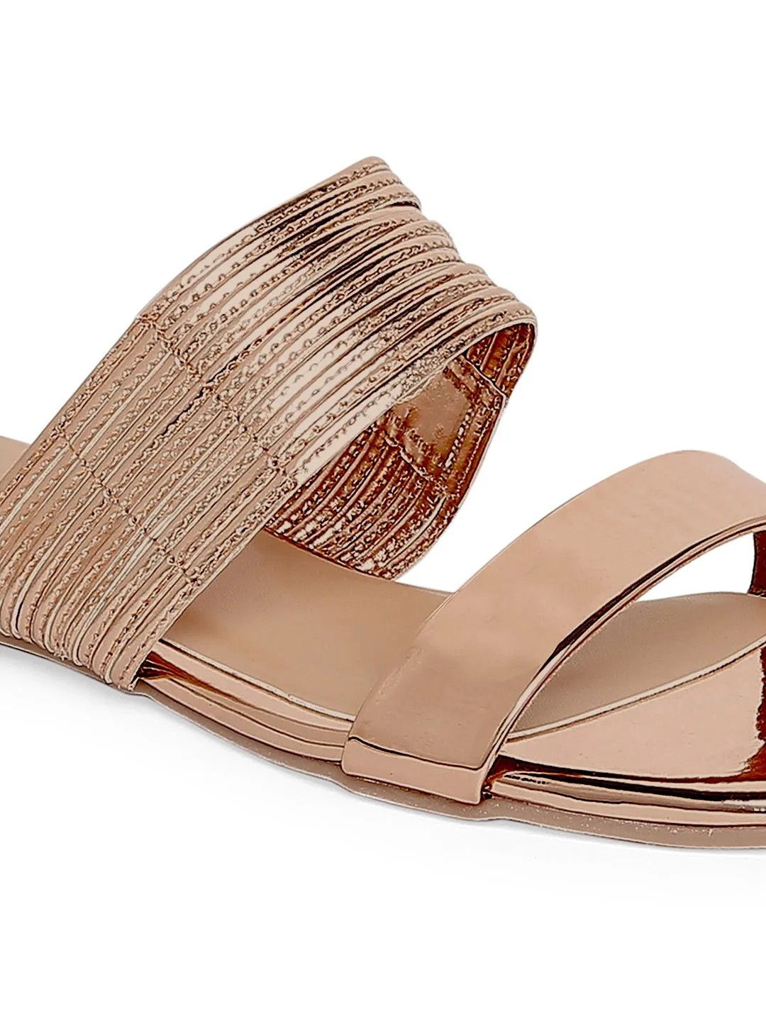 Tao Paris Joy 10016-01 Rose Gold Solid Flats