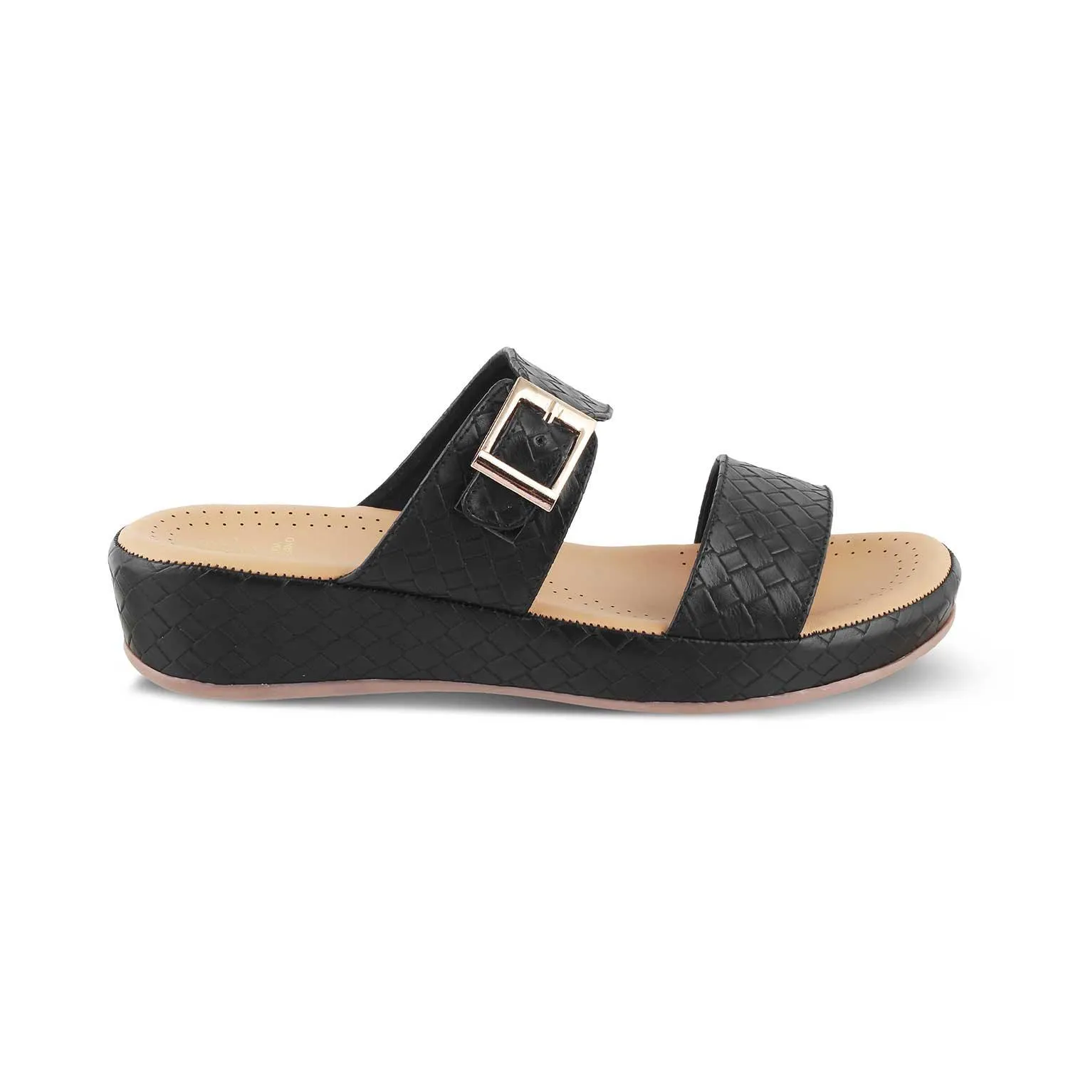 The Agros Black Women's Casual Flats Tresmode