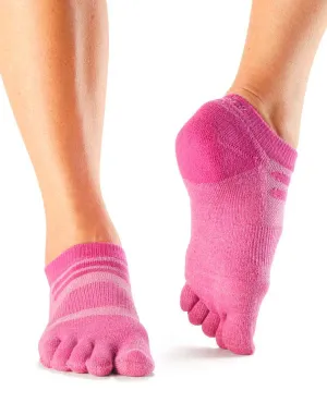 TOESOX No Show Sports Socks - Peony