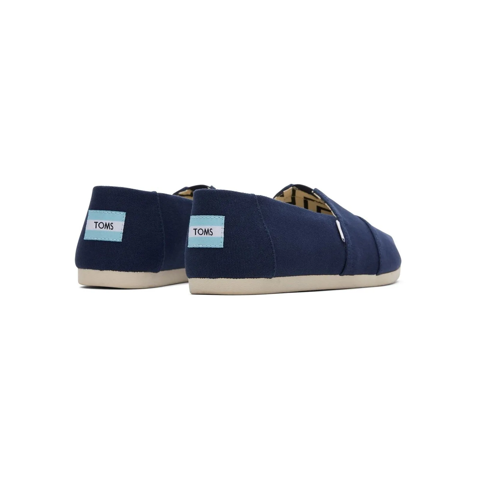 TOMS Alpargata 100% Cotton Men's Navy Espadrilles