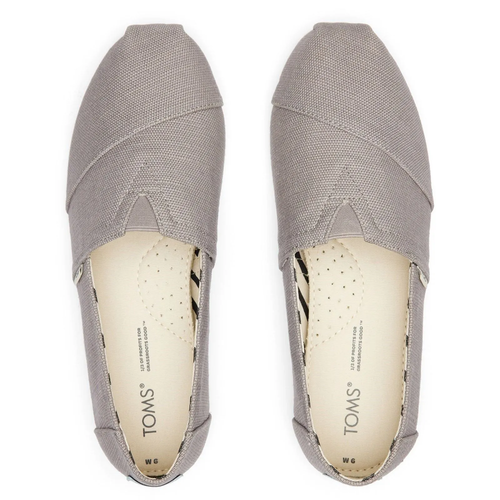 TOMS Alpargata Jute Women's Morning Dove Espadrilles