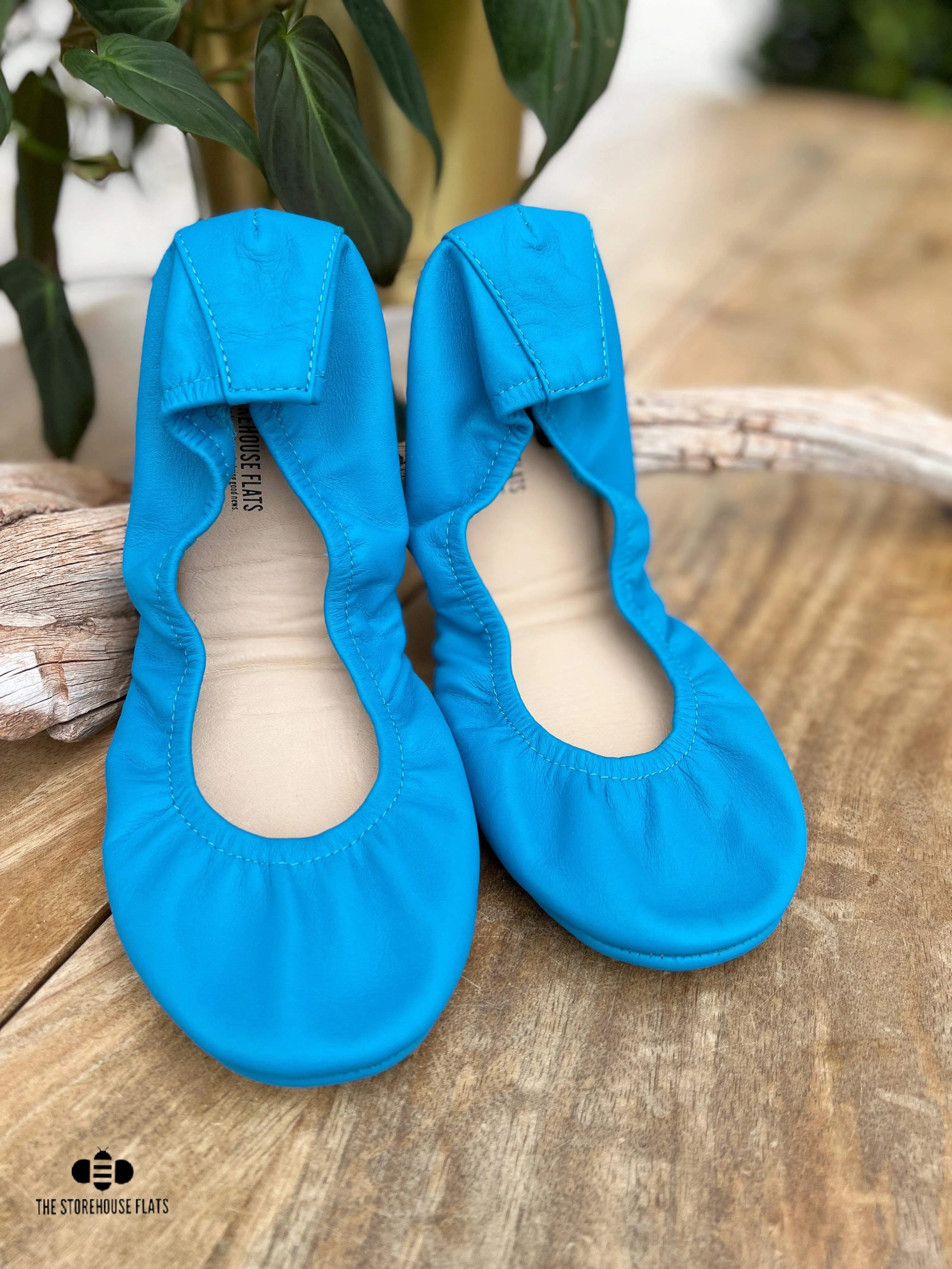 Turquoise Storehouse Flats Classics