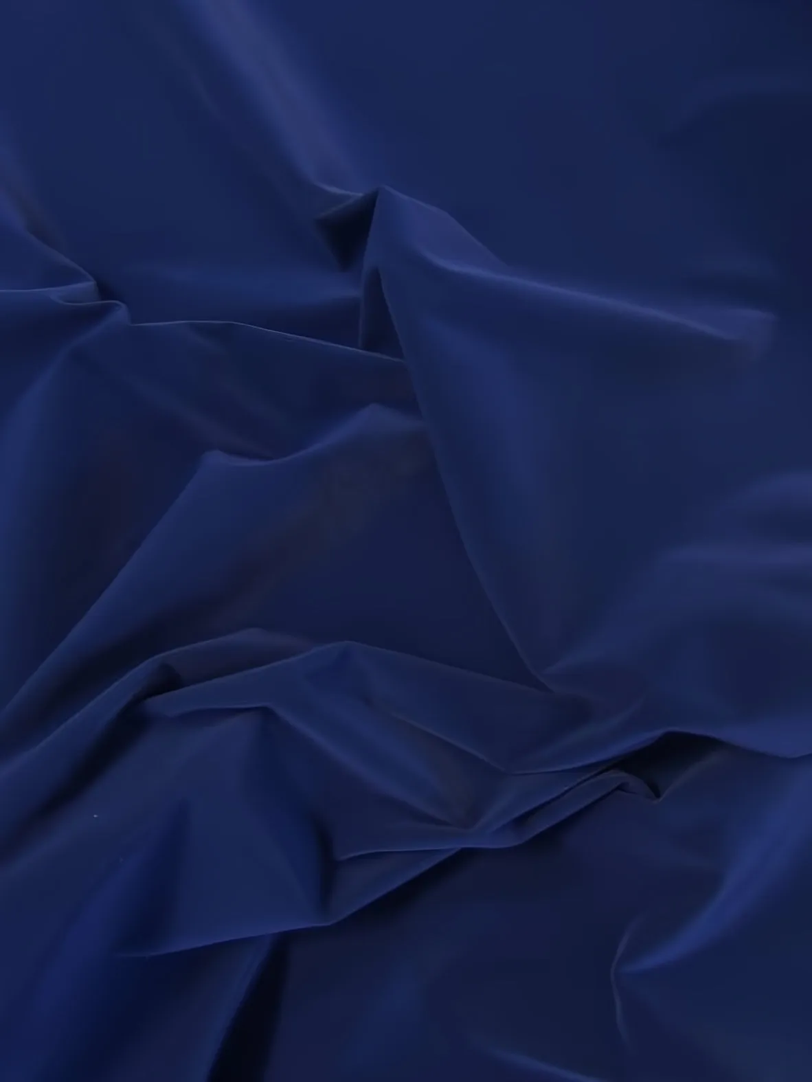 Upholstery Grade Solid Flocking Velvet Fabric / Royal Blue / Sold By The Yard