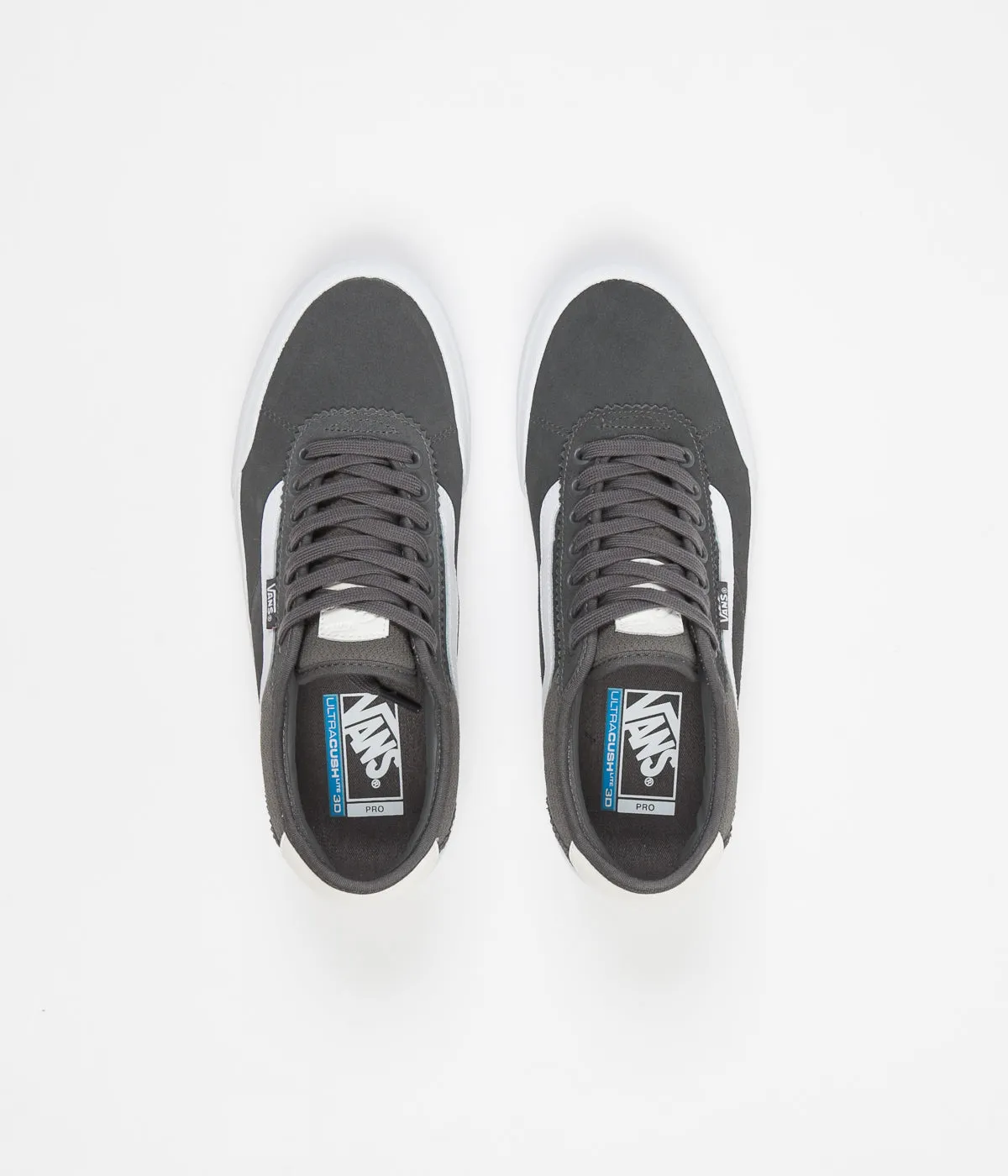 Vans Chima Pro 2 Shoes - Pewter / True White