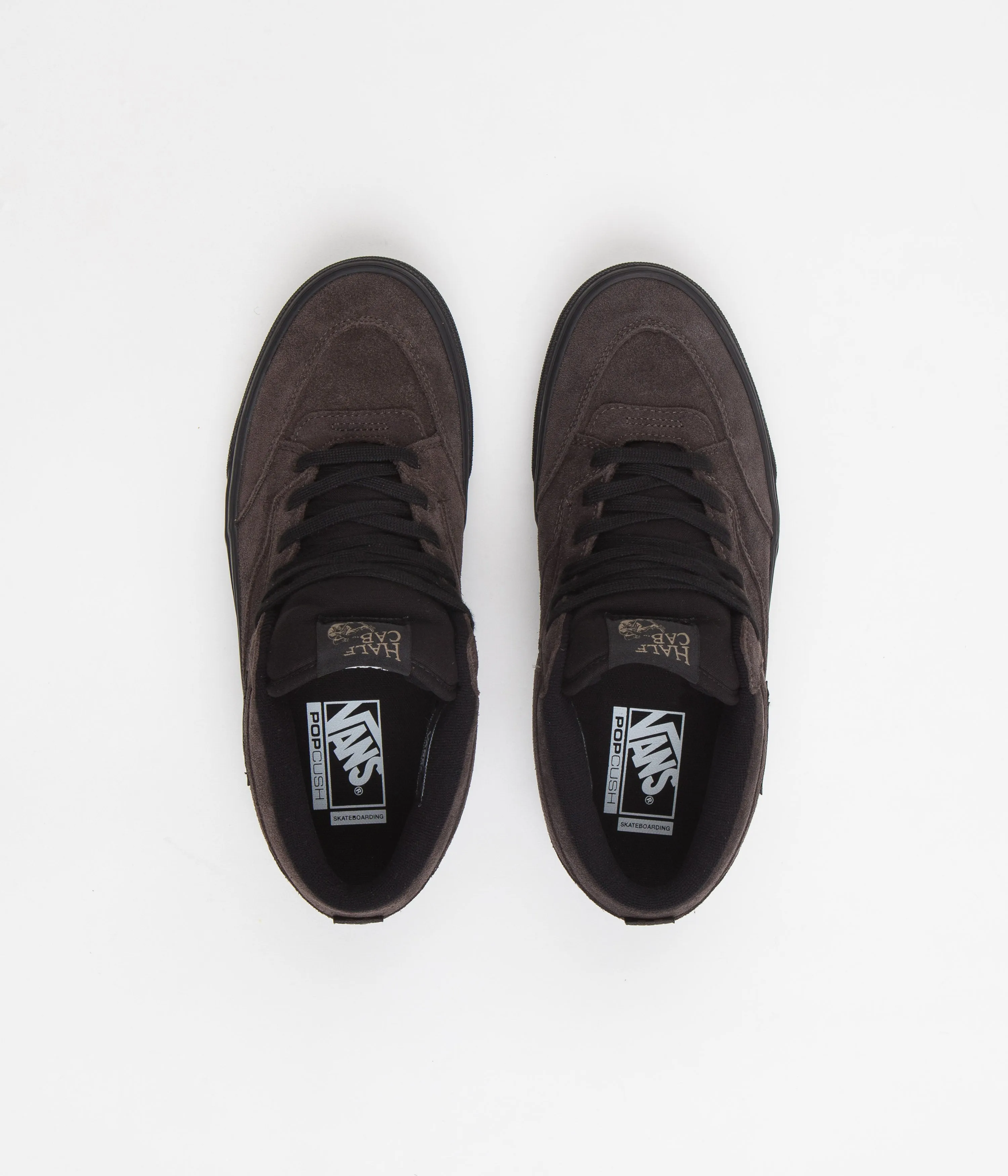 Vans Skate Half Cab '92 VCU Shoes - Dark Brown / Black